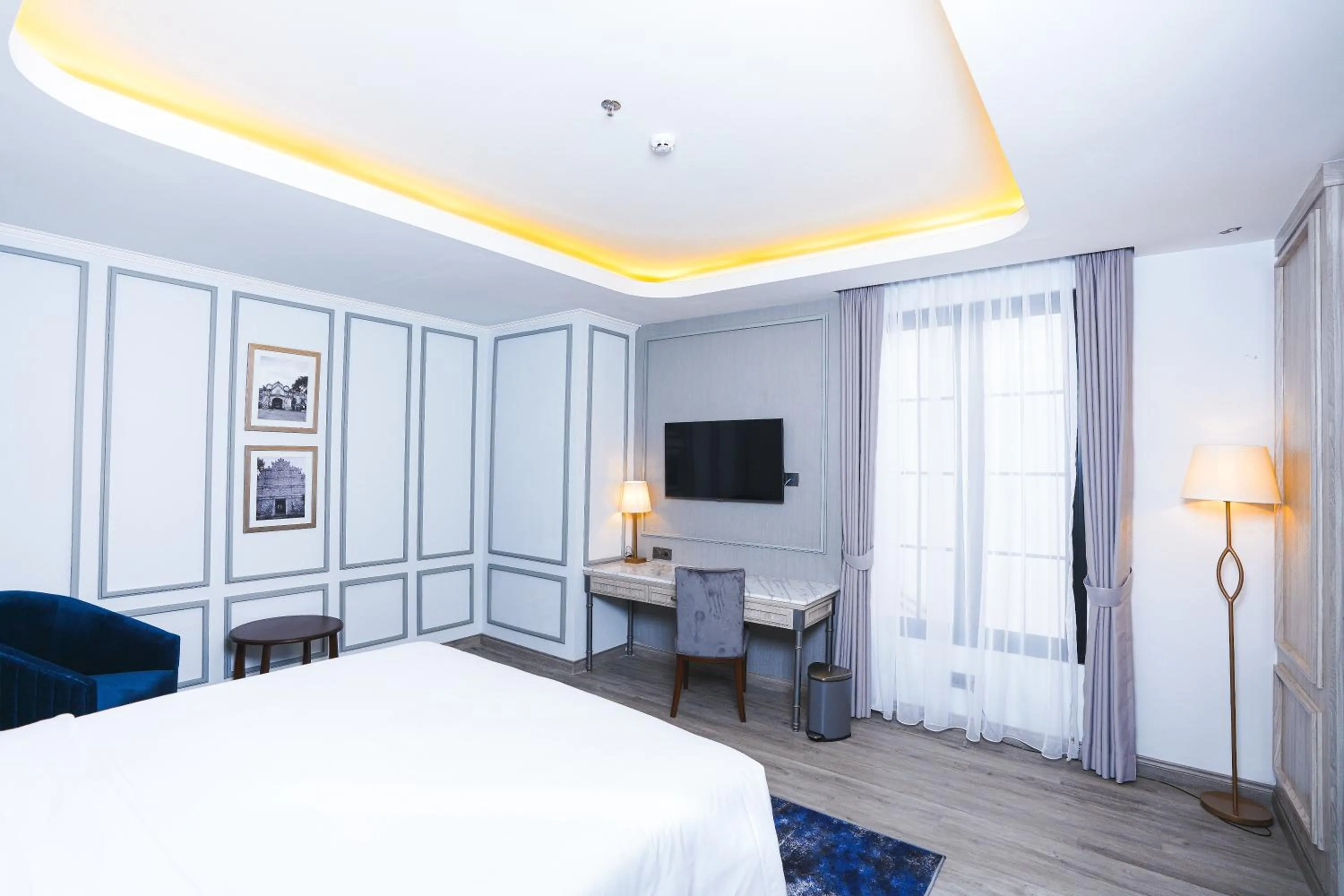 Bed in De Bijou Boutique Hotel Yogyakarta