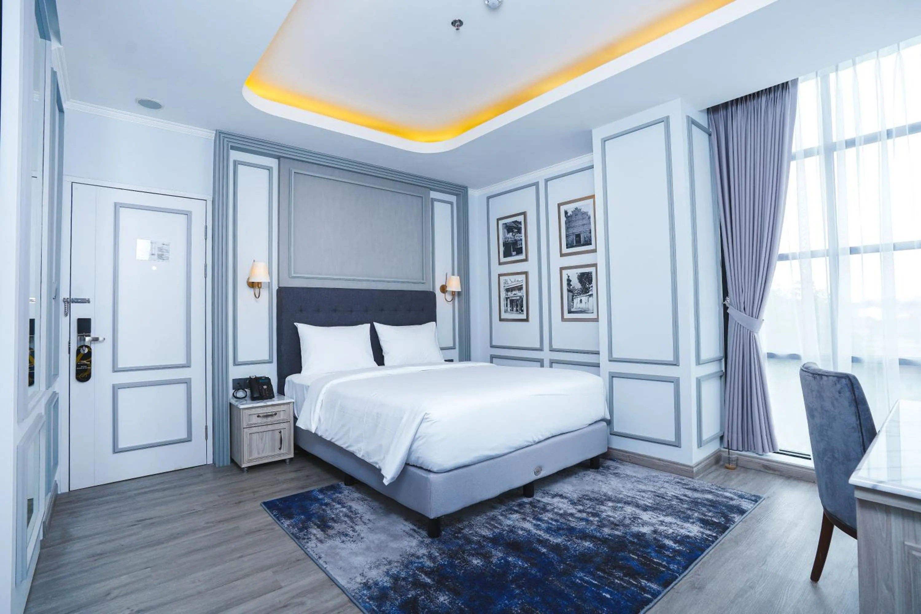 Bed in De Bijou Boutique Hotel Yogyakarta