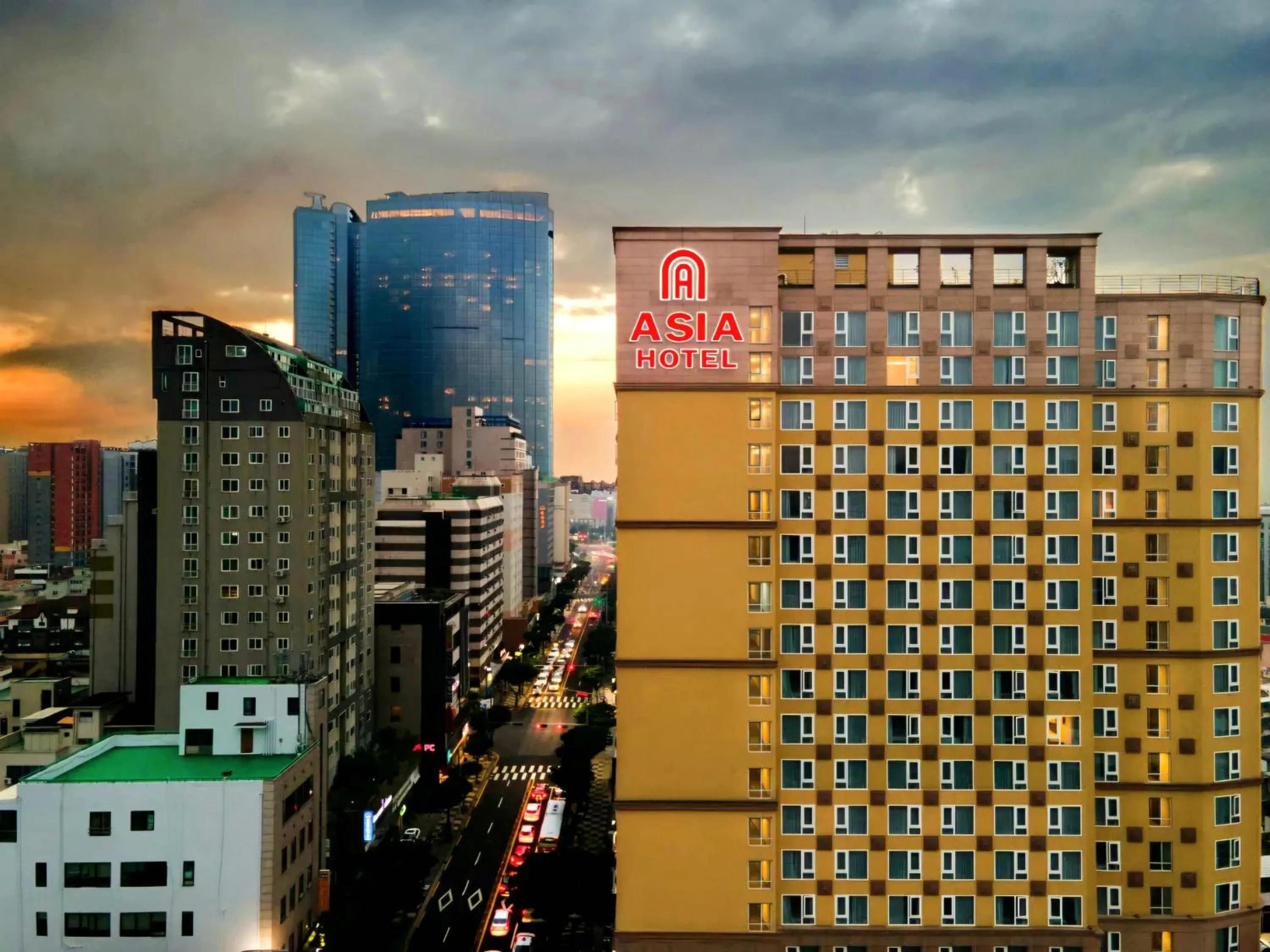 Property building in Asia Hotel Jeju