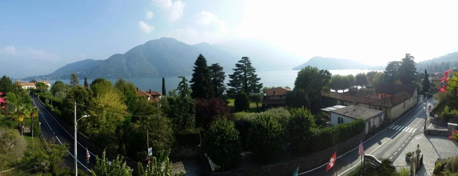 Mountain view in Hotel Lario