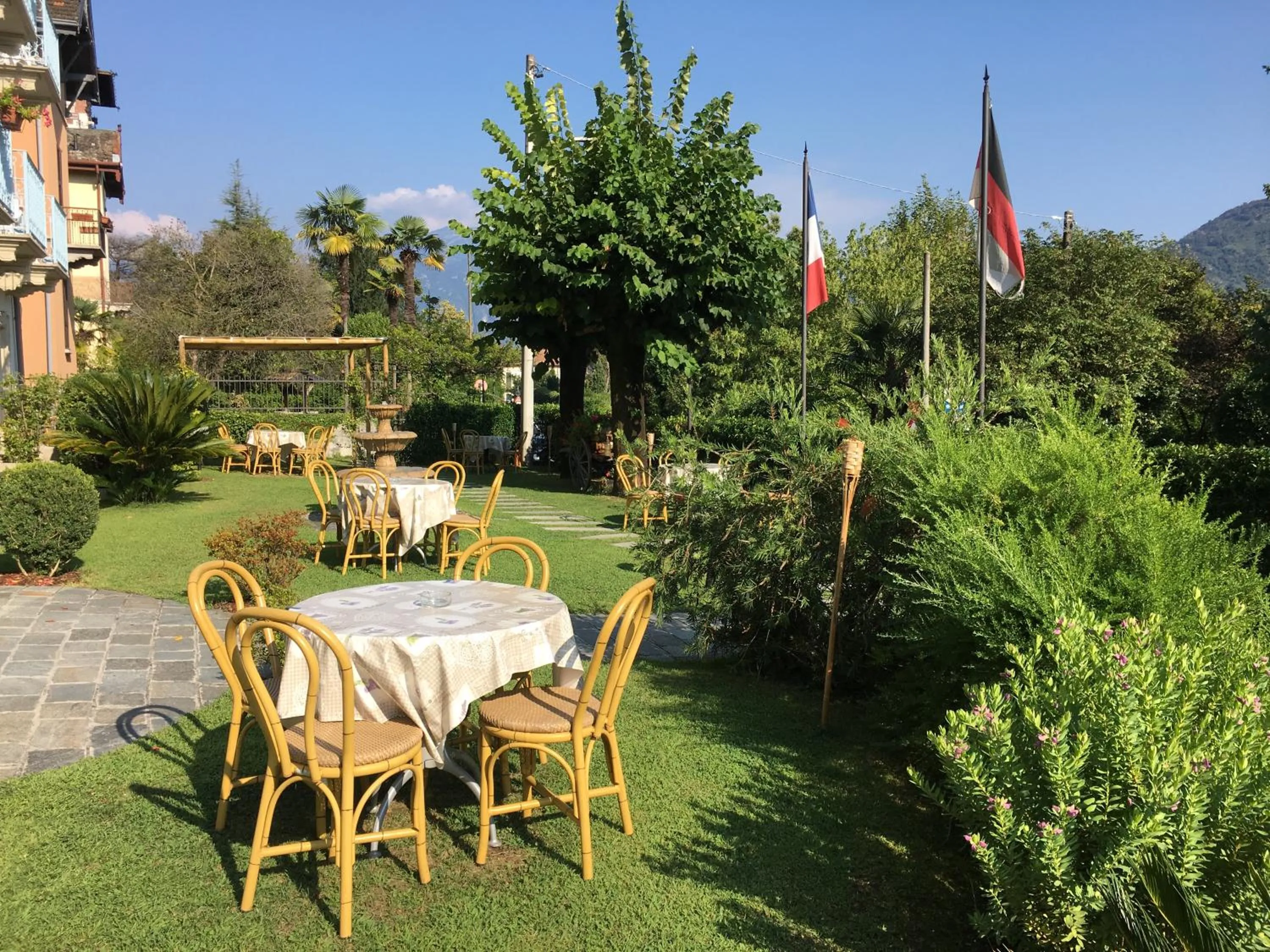 Garden in Hotel Lario