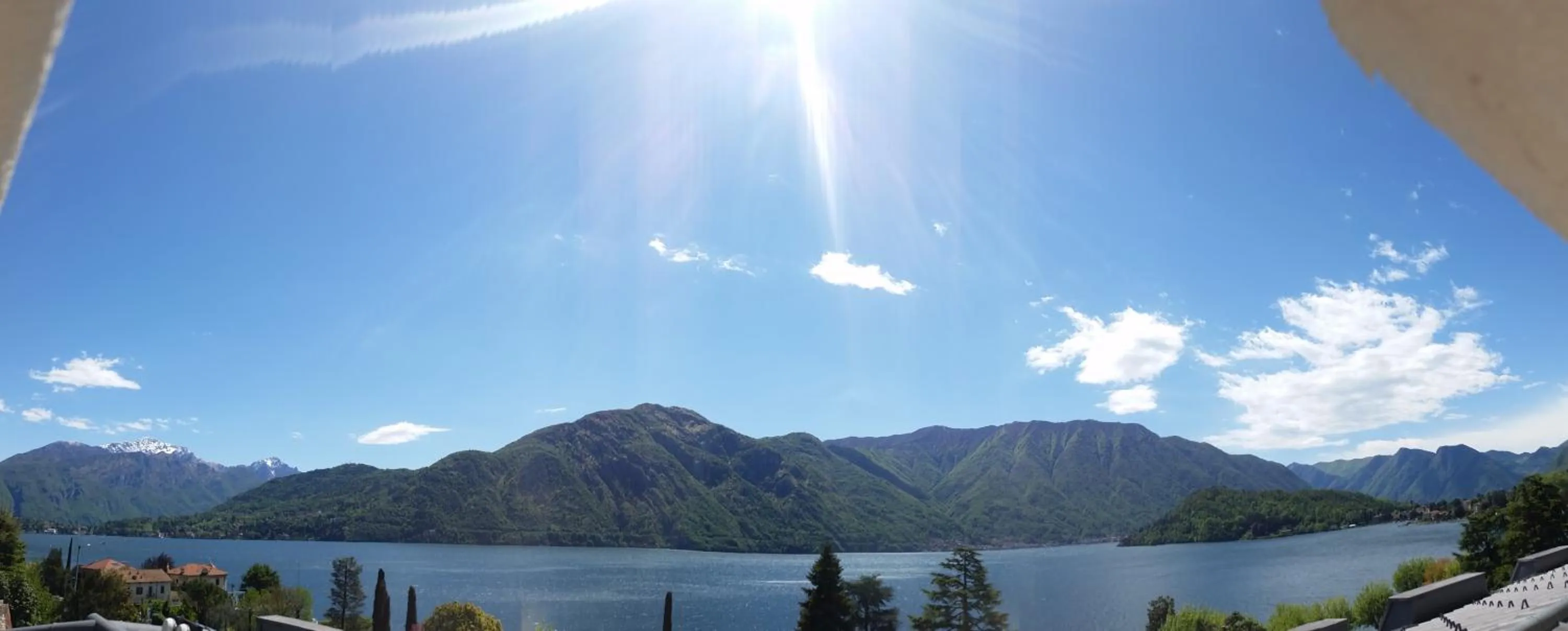 Lake view in Hotel Lario