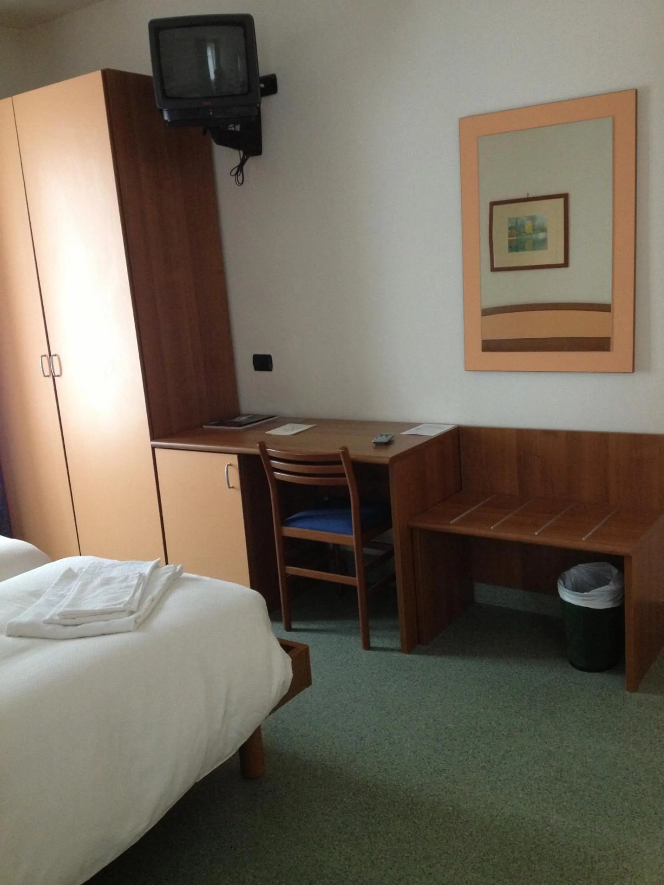 Decorative detail, Bed in Hotel Lario