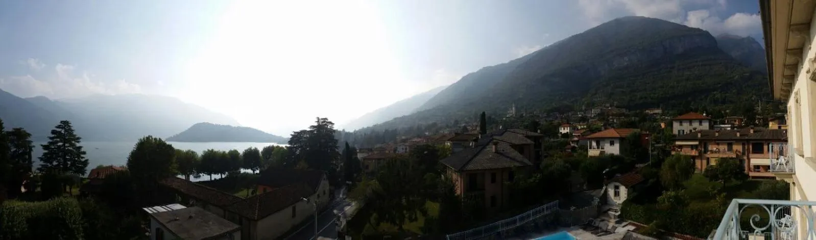 Mountain view in Hotel Lario