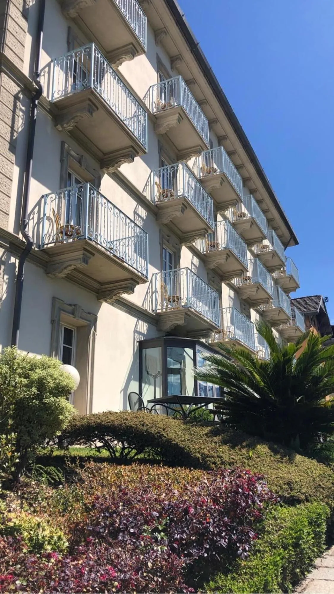 Garden in Hotel Lario