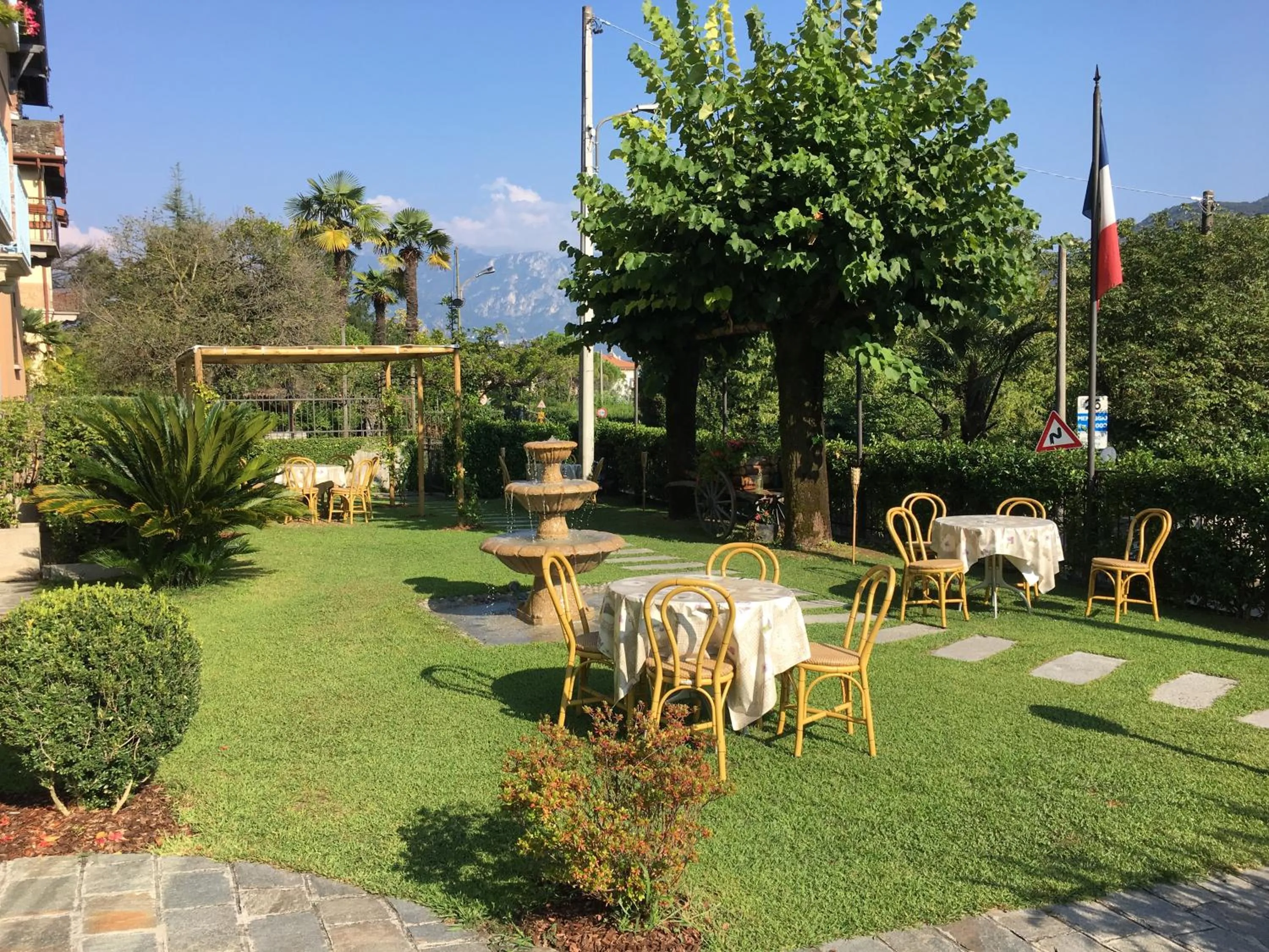 Garden in Hotel Lario