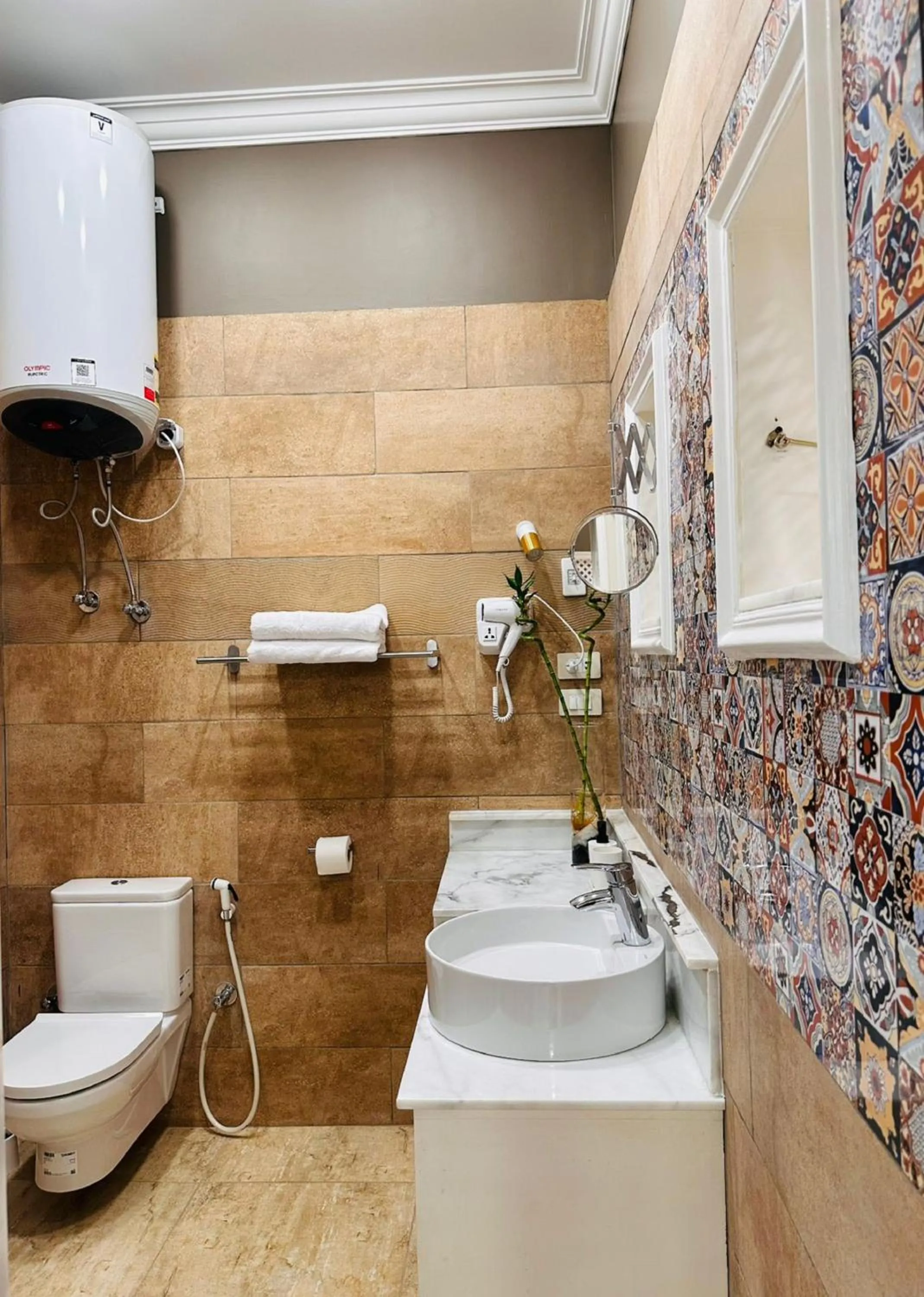 Bathroom in GA Plus Hotel in the heart of Cairo