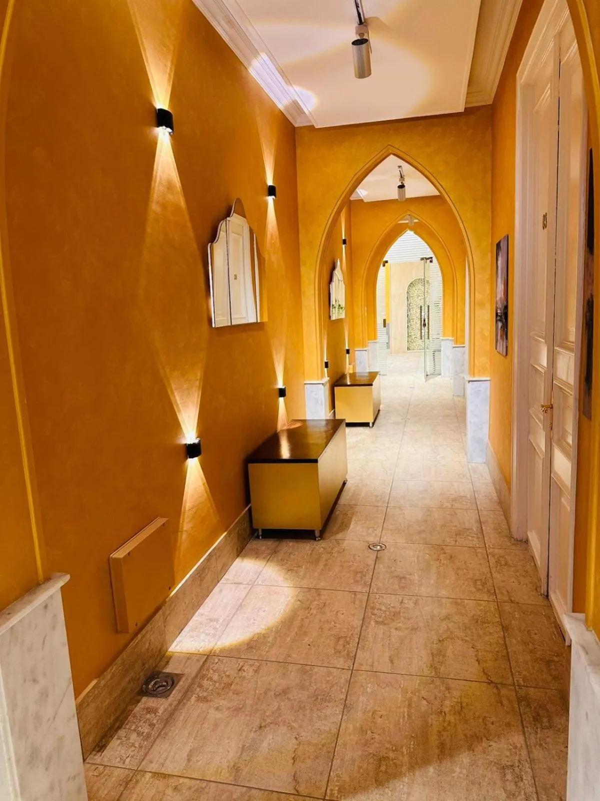 Facade/entrance in GA Plus Hotel in the heart of Cairo