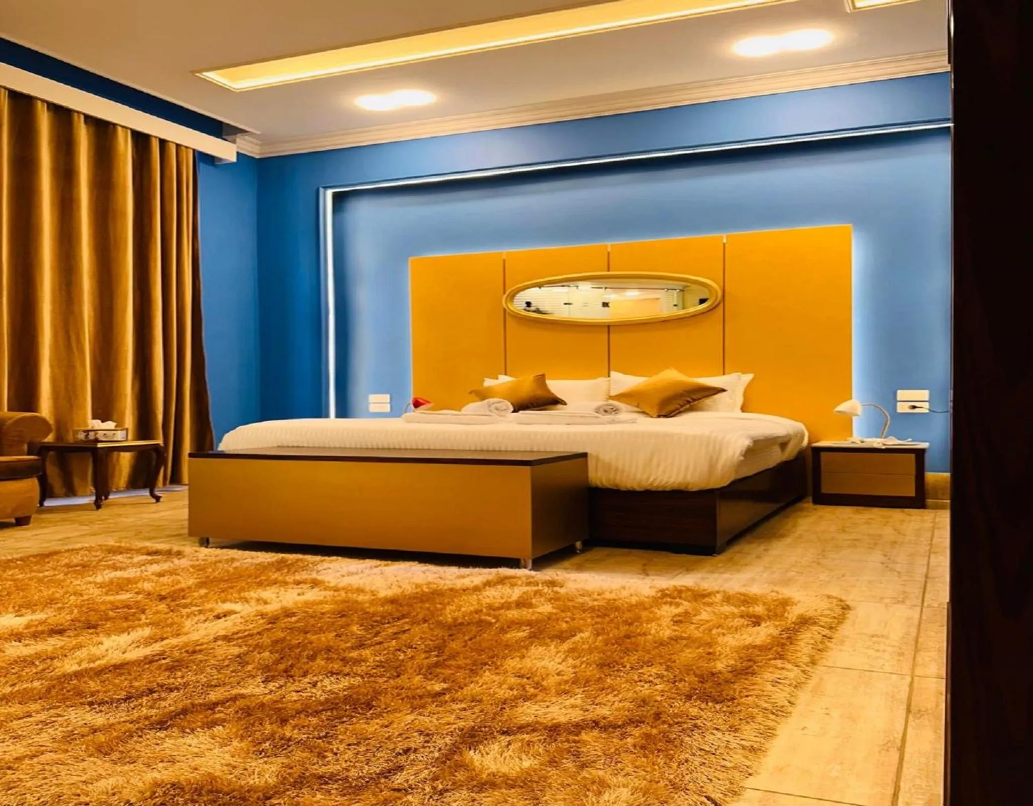 Bed in GA Plus Hotel in the heart of Cairo