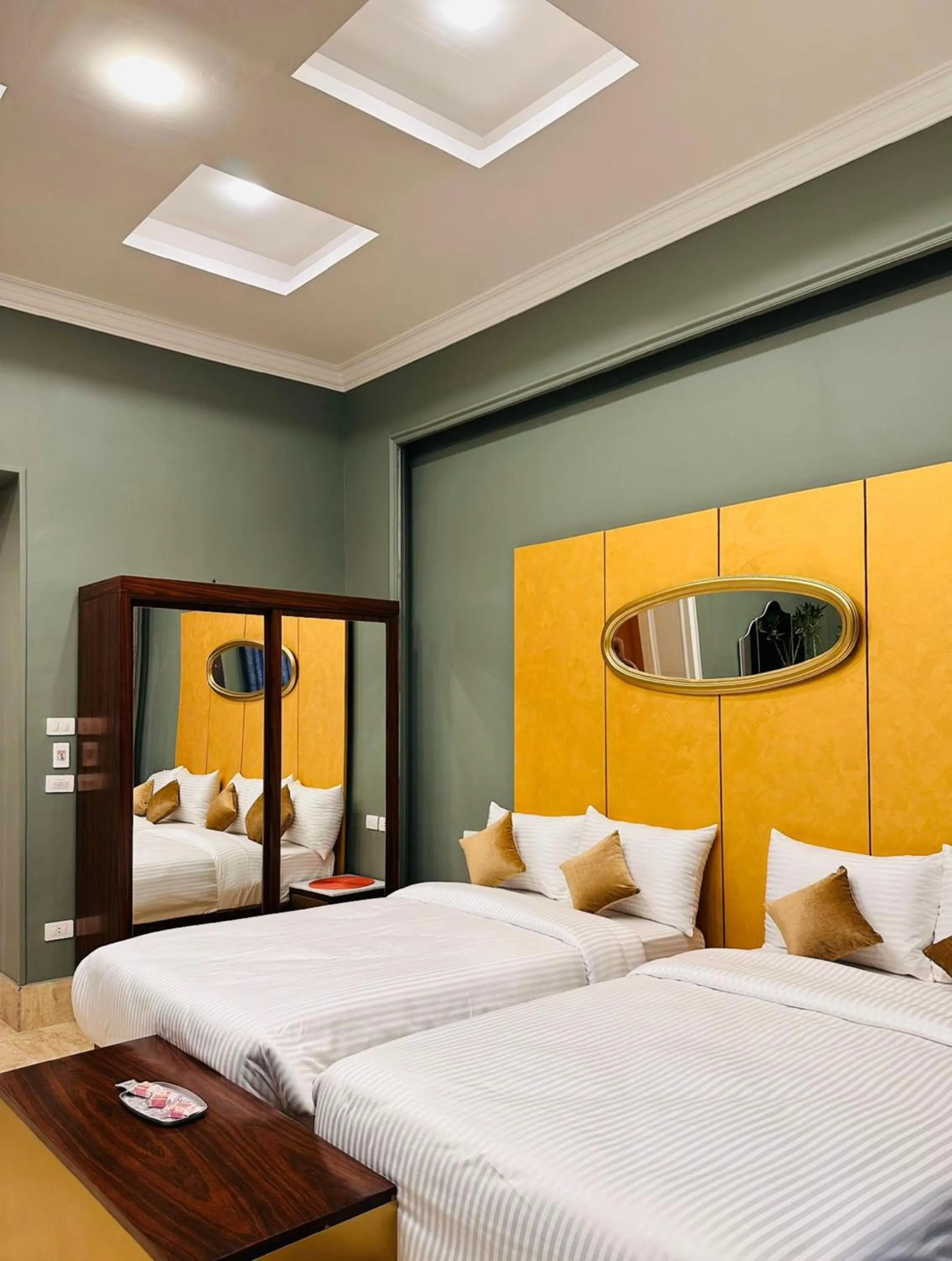 Bed in GA Plus Hotel in the heart of Cairo