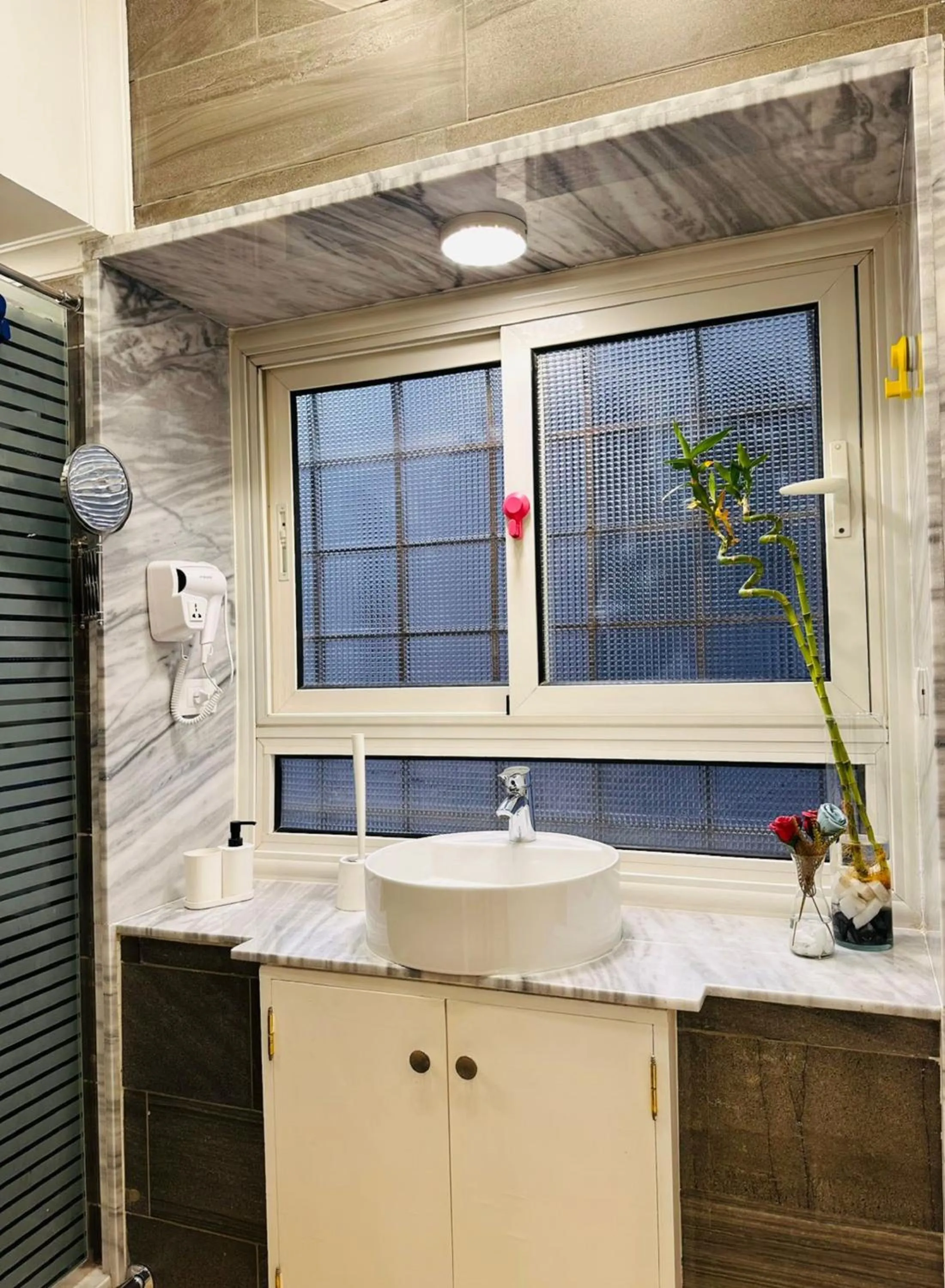 hair dryier in GA Plus Hotel in the heart of Cairo