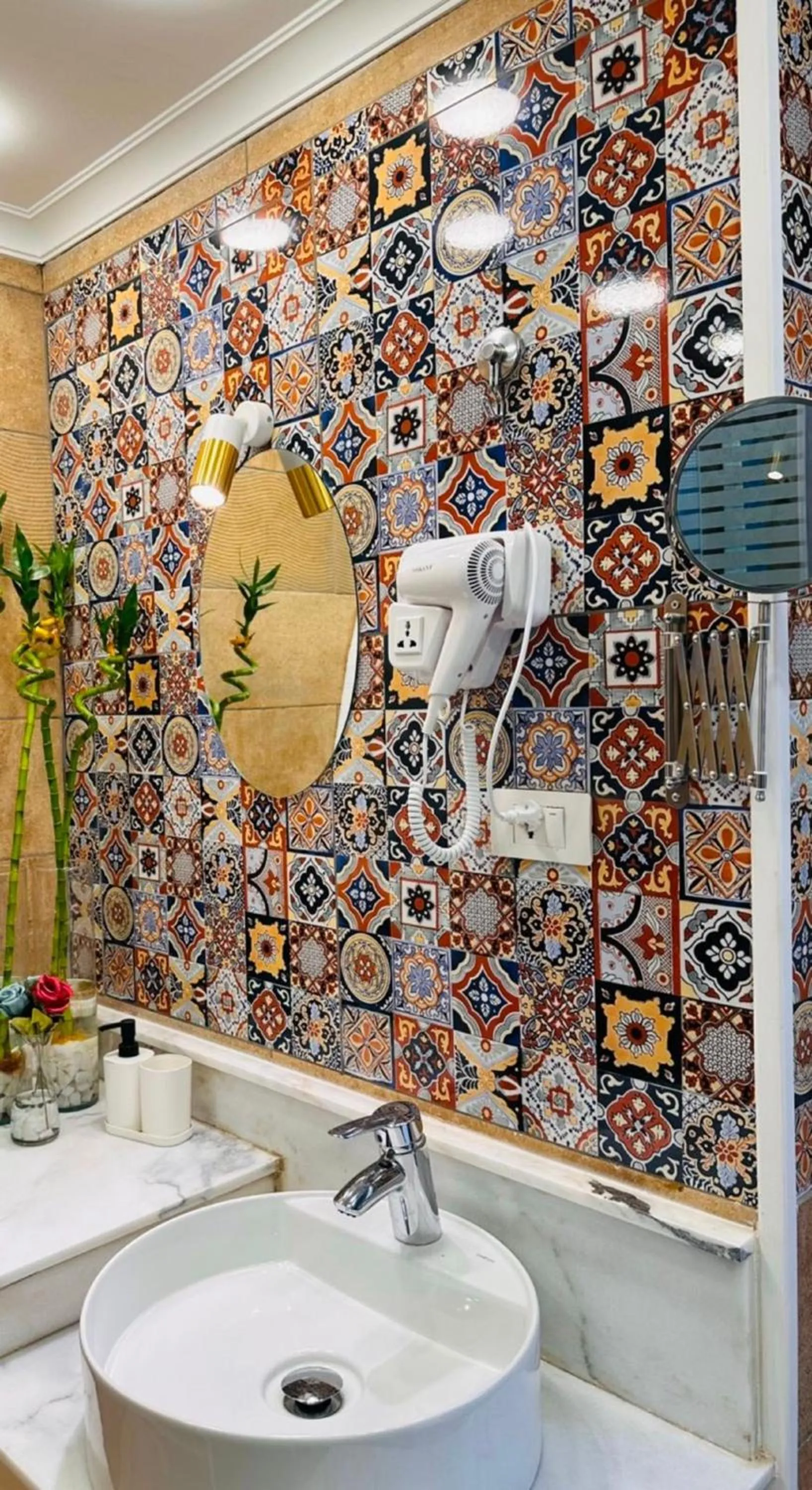 Shower in GA Plus Hotel in the heart of Cairo