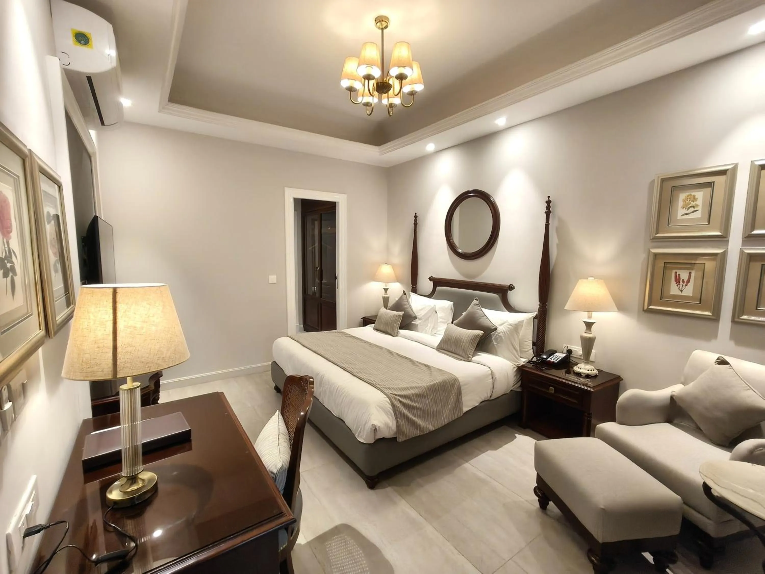 Bed in Moustache Mussoorie