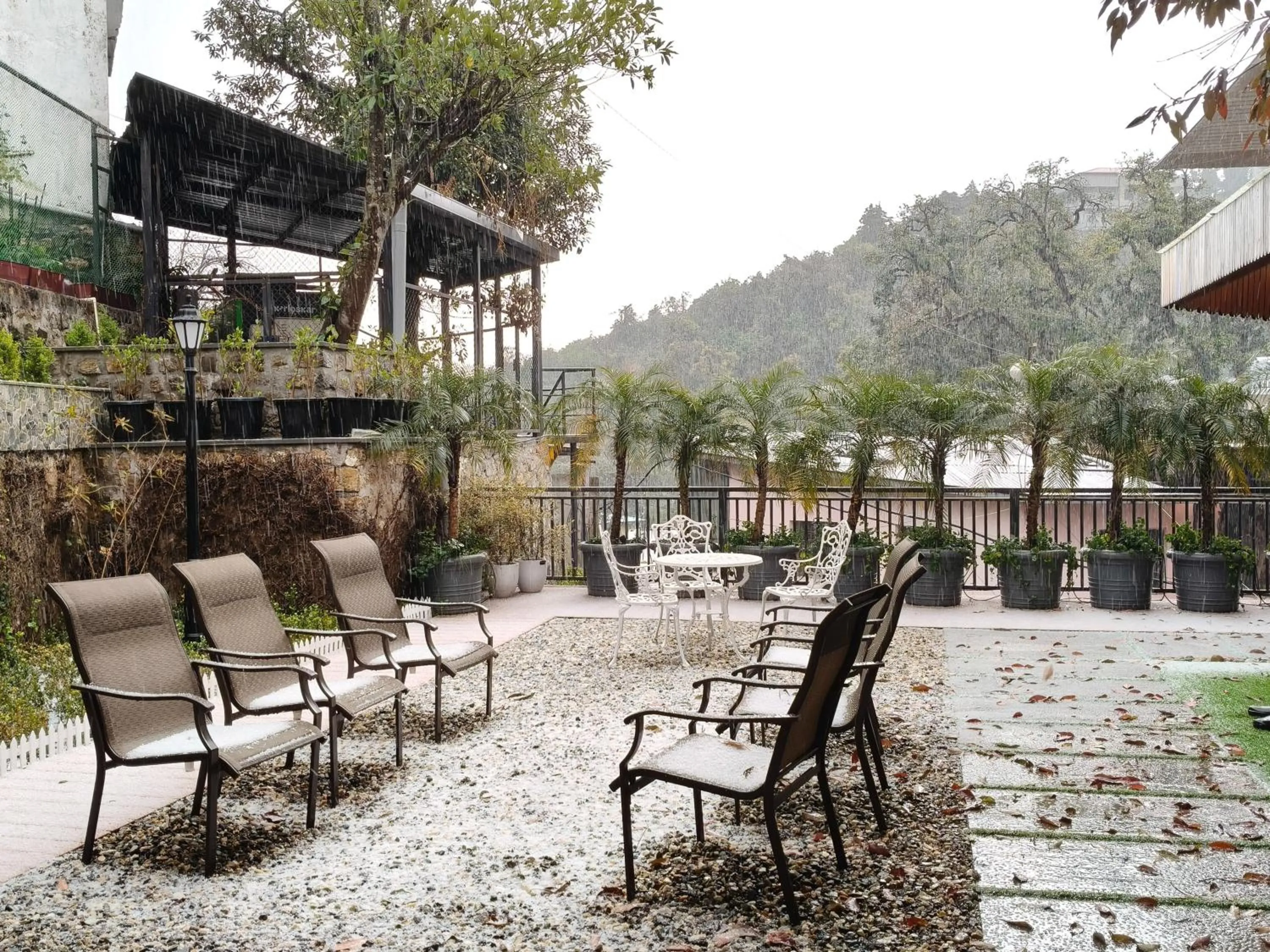 Patio in Moustache Mussoorie