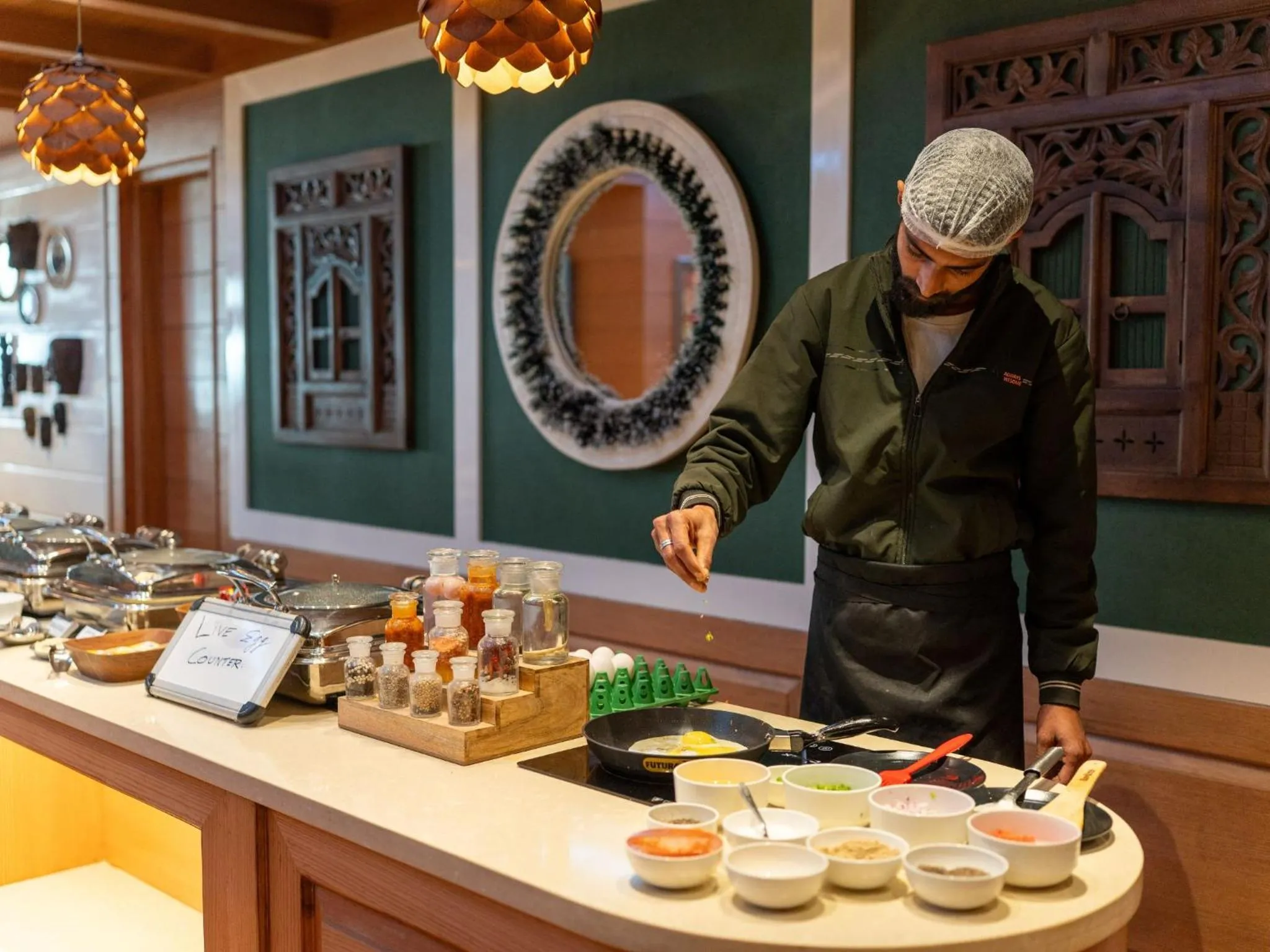 Food in Moustache Mussoorie