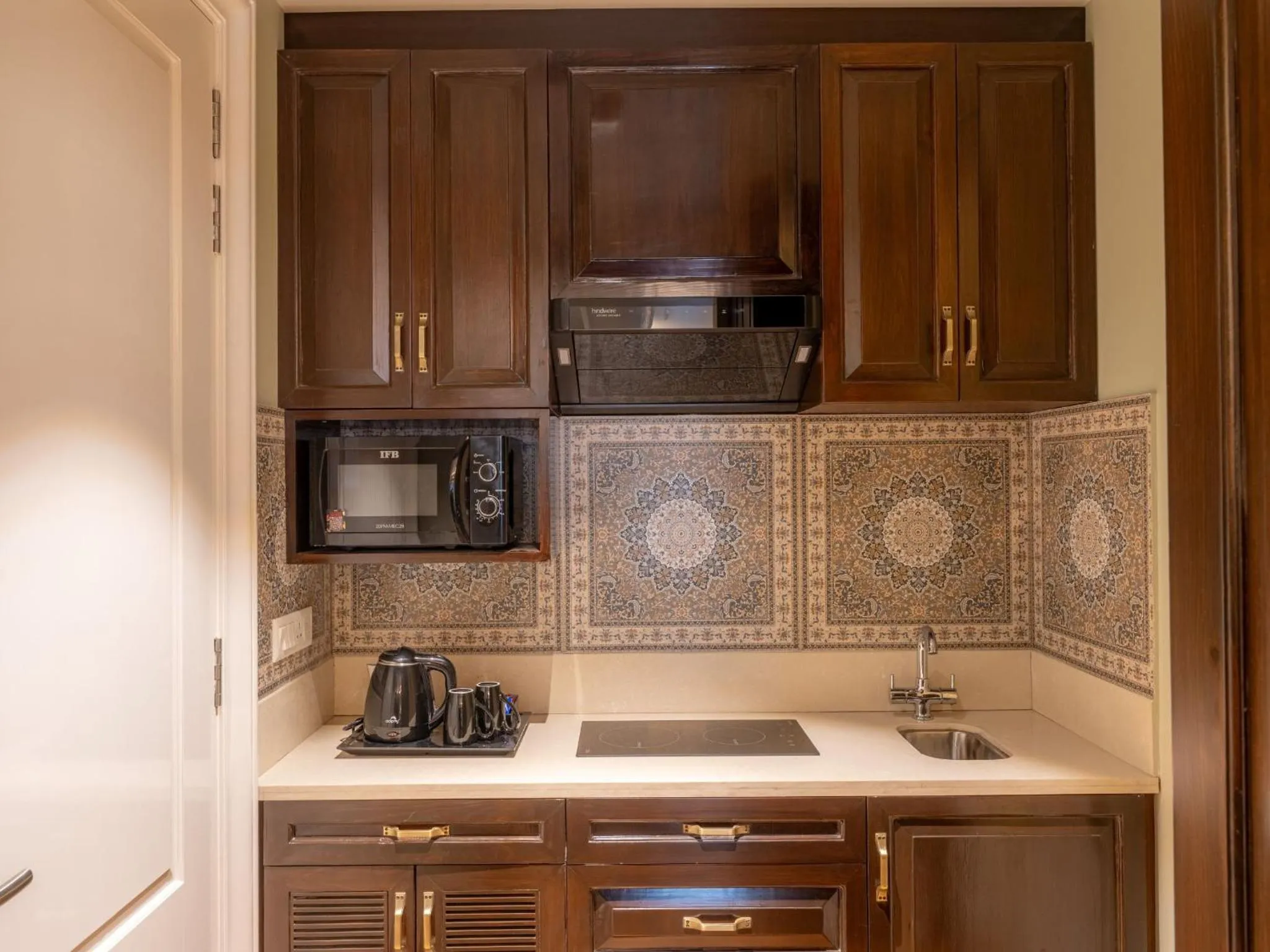 Kitchen or kitchenette in Moustache Mussoorie