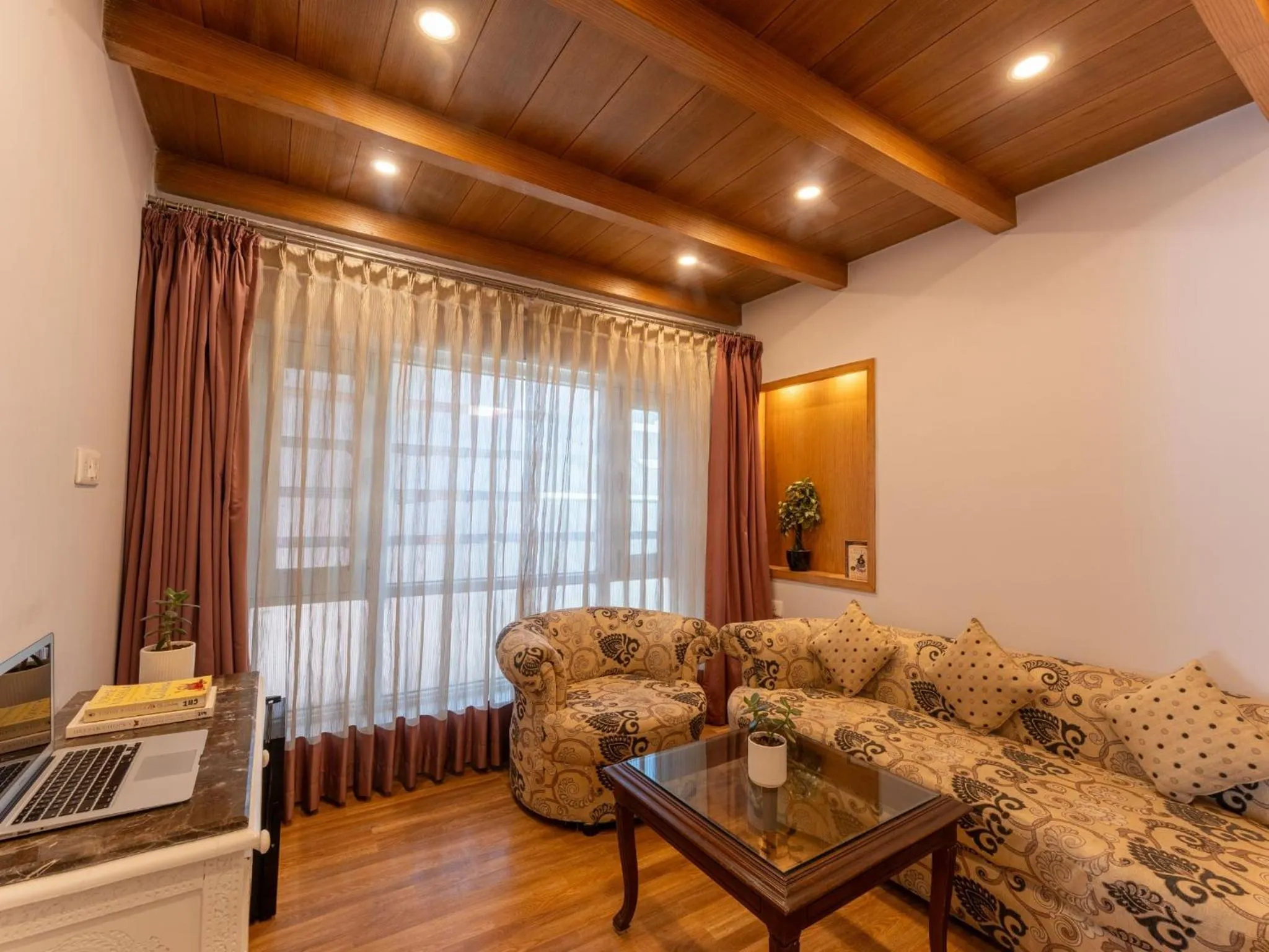 Living room in Moustache Mussoorie