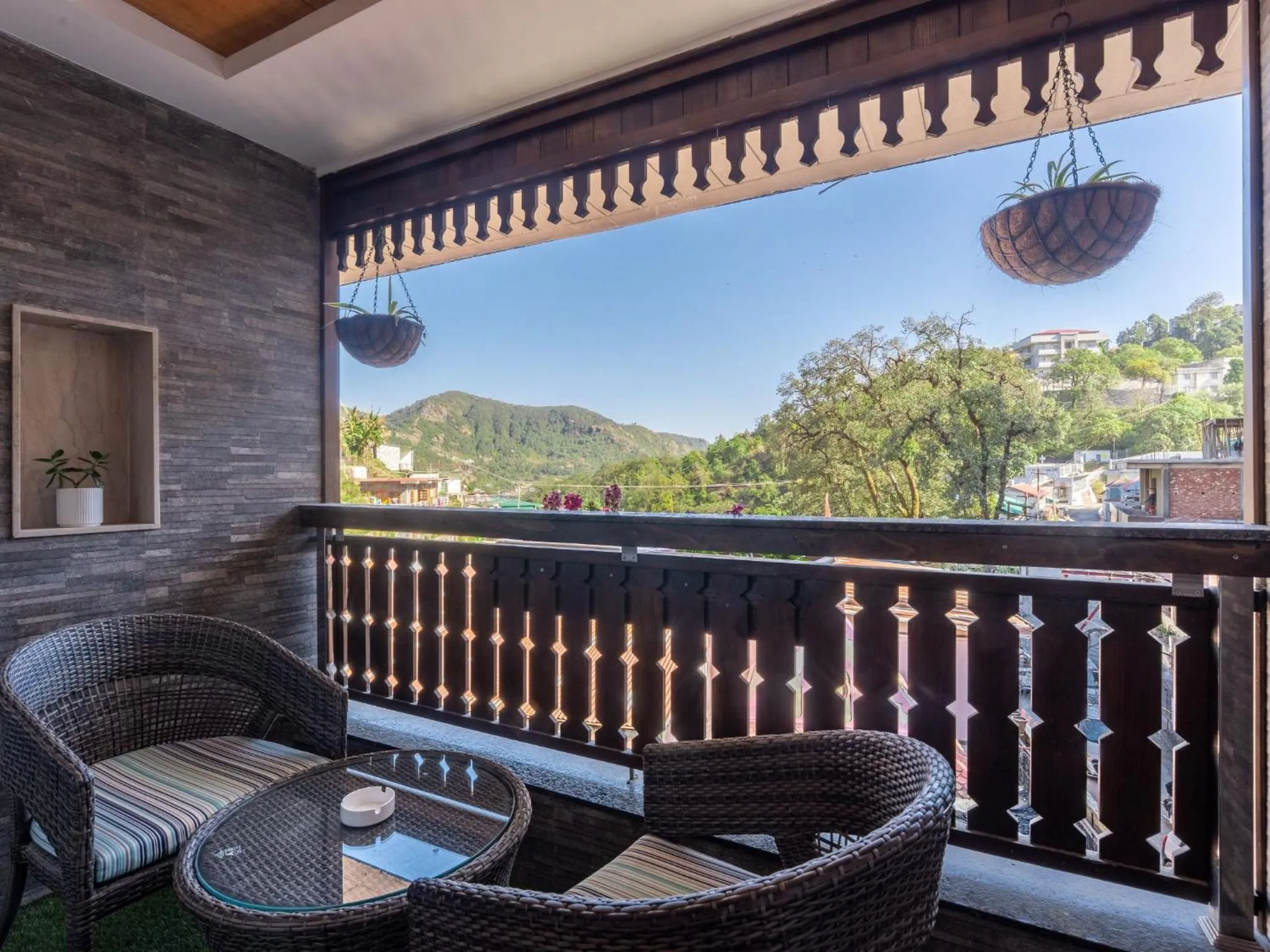 Balcony/Terrace in Moustache Mussoorie