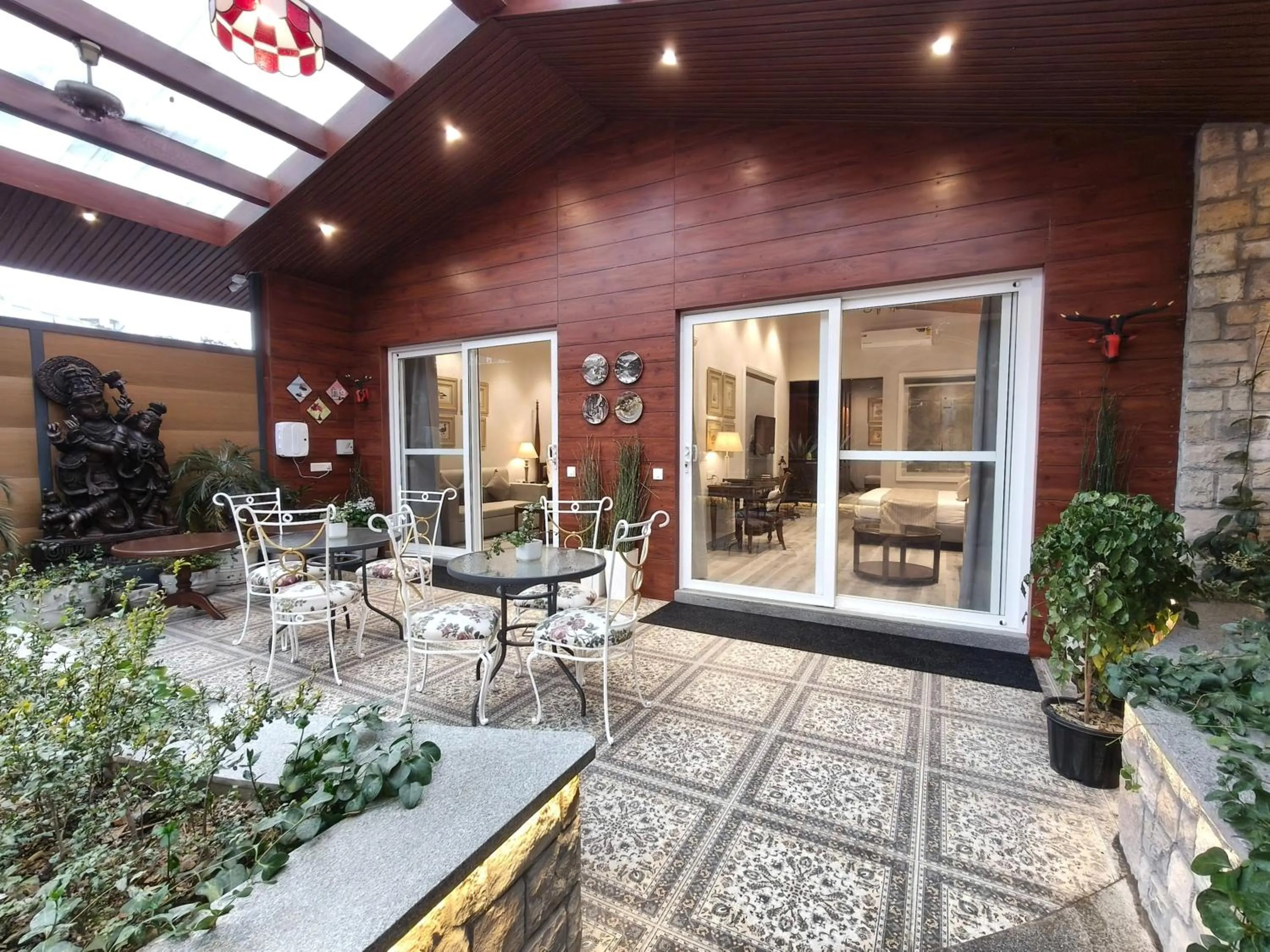 Patio in Moustache Mussoorie