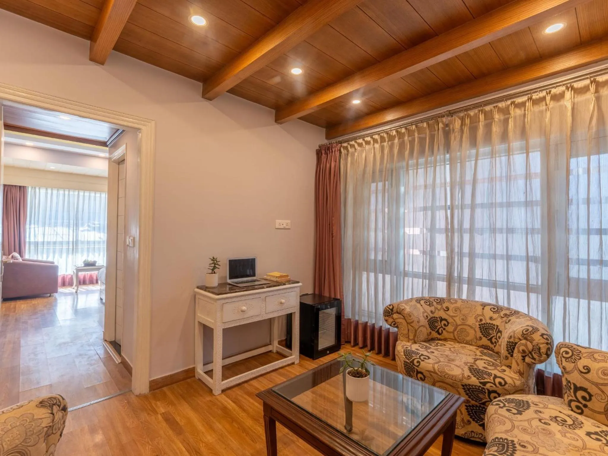 Living room in Moustache Mussoorie