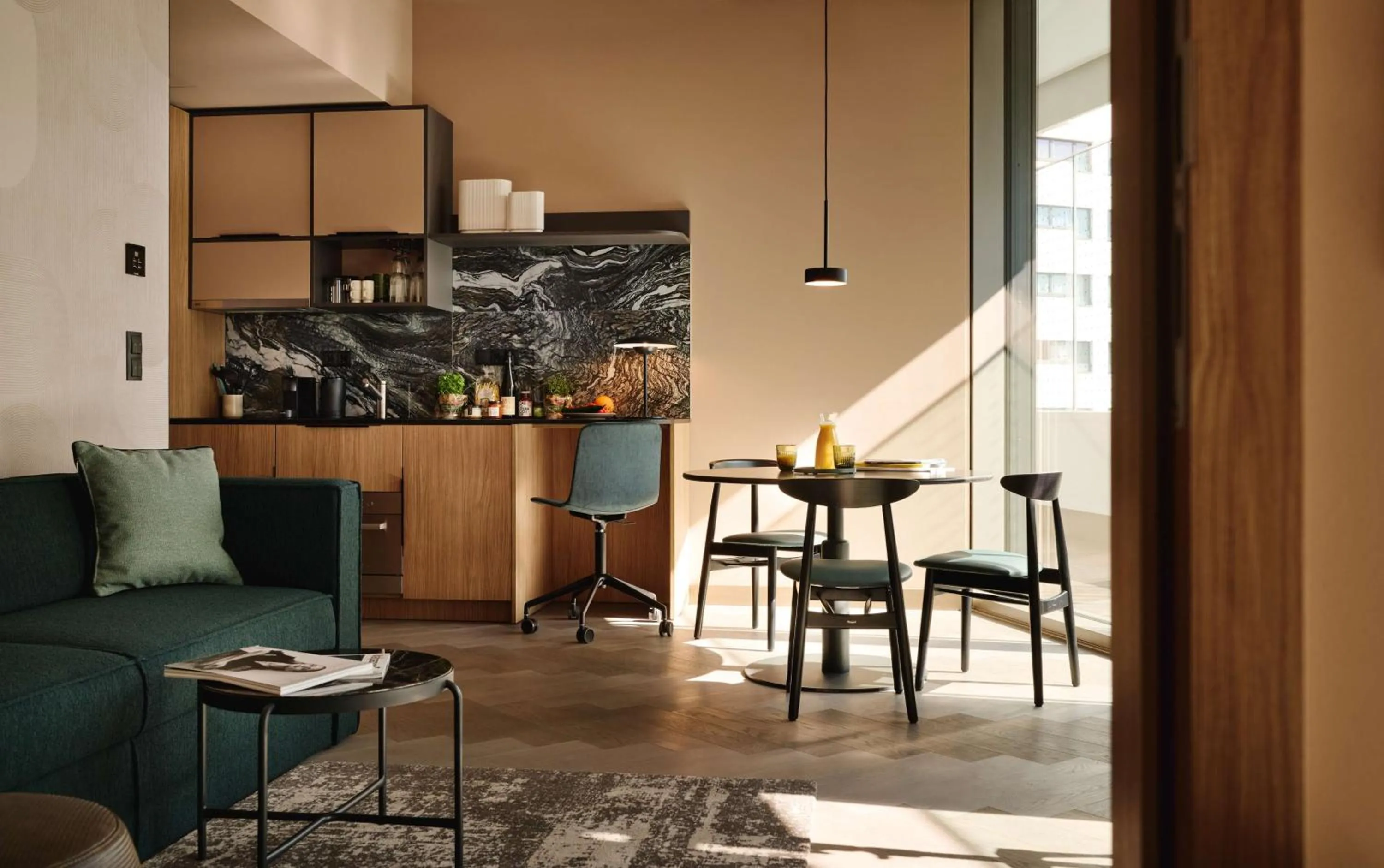 Kitchen or kitchenette in A by Adina Vienna Danube