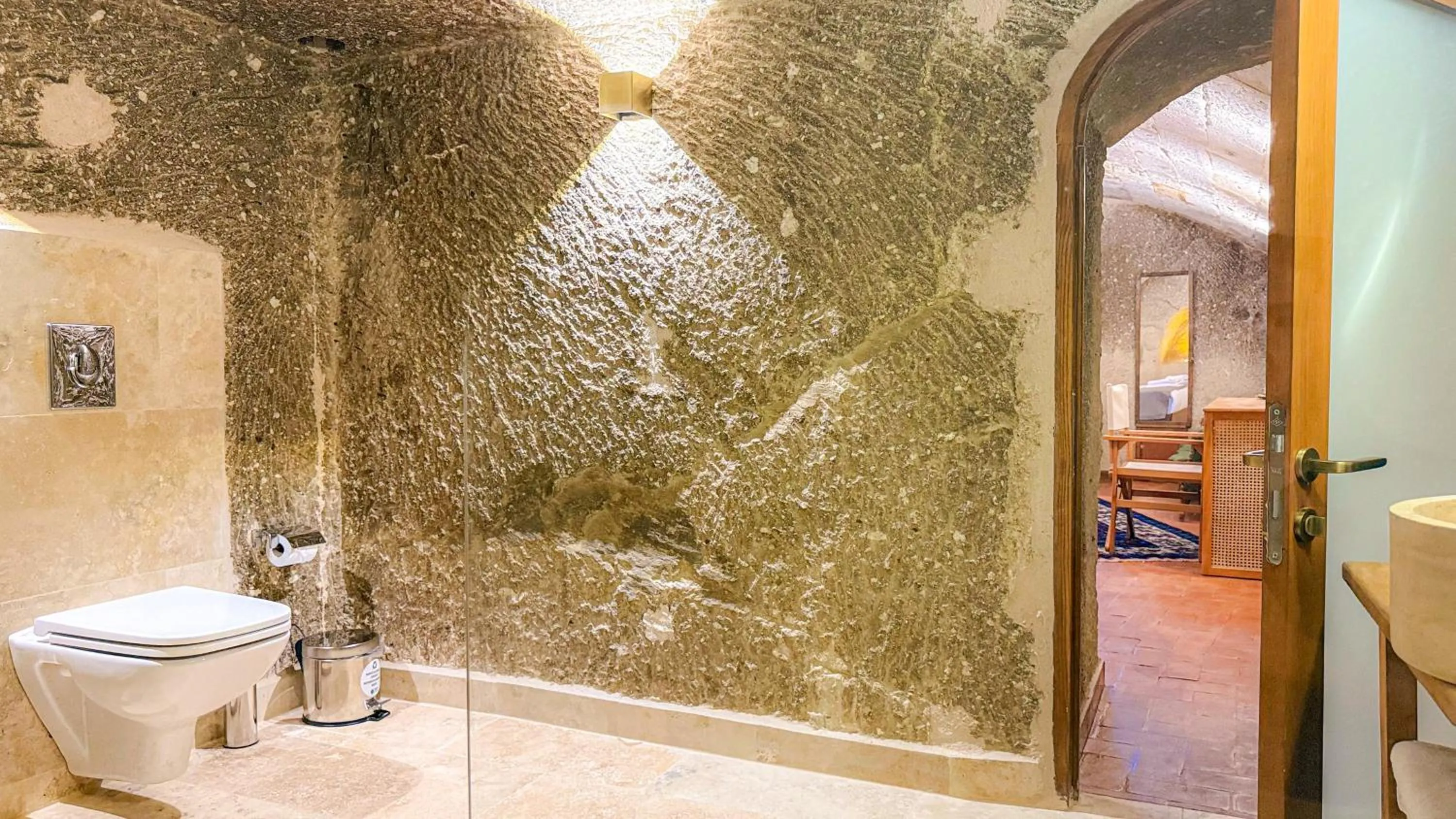 Shower in Logos Cave Cappadocia - Adults Only