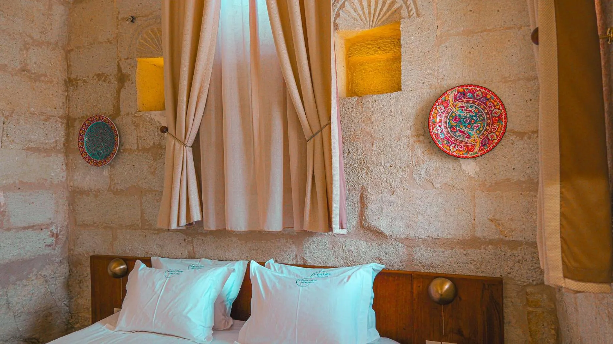 Bed in Logos Cave Cappadocia - Adults Only