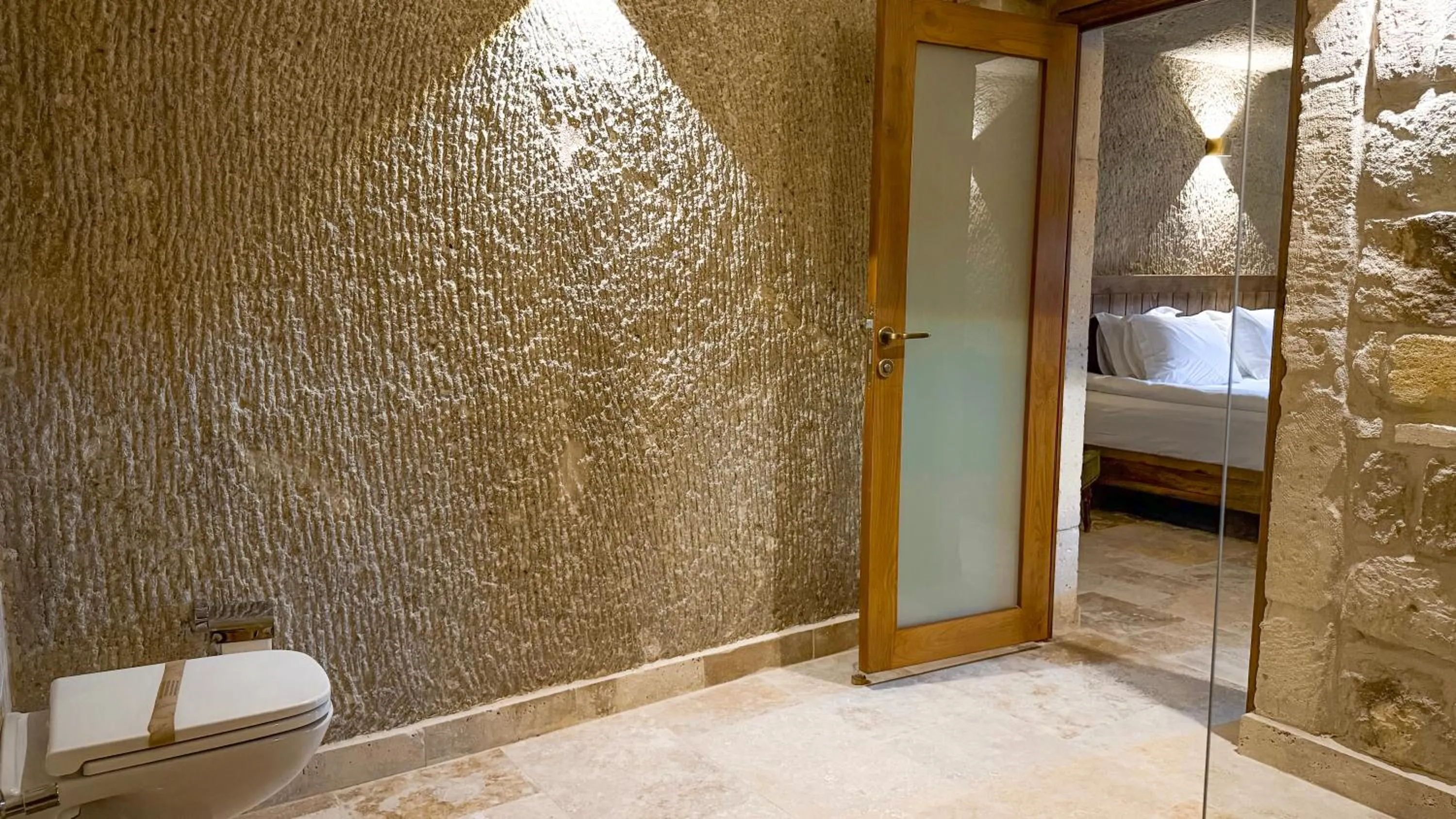 Shower in Logos Cave Cappadocia - Adults Only