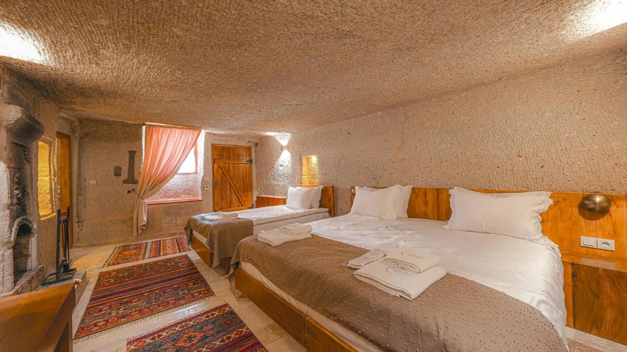 Bed in Logos Cave Cappadocia - Adults Only