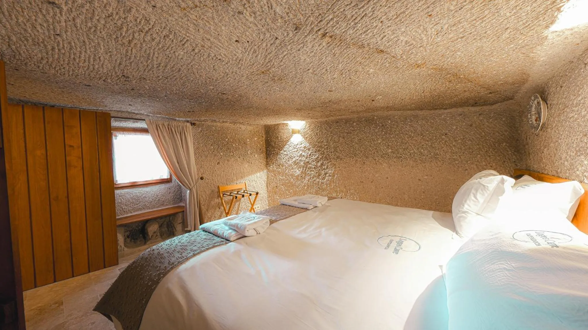 Bed in Logos Cave Cappadocia - Adults Only