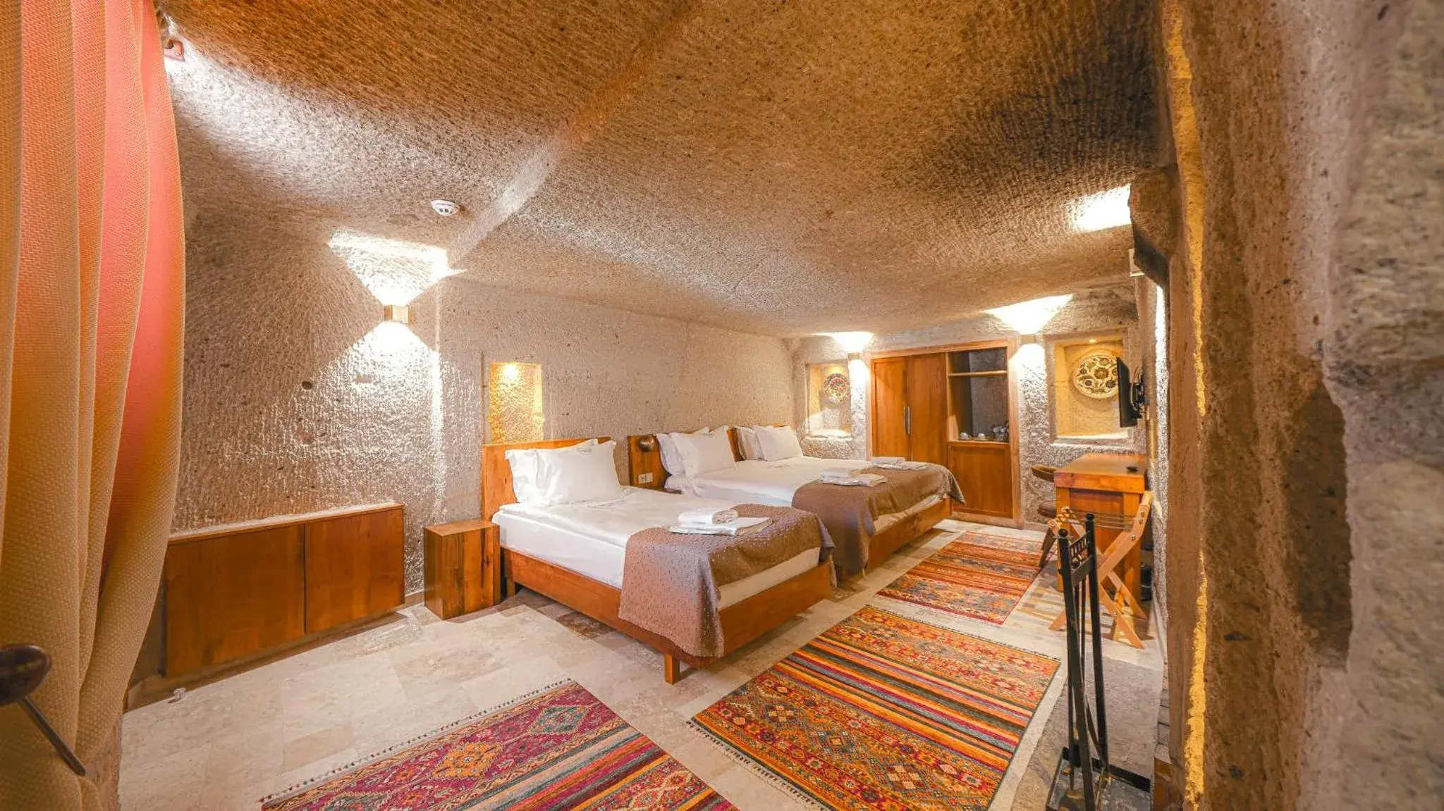 Triple Room with Terrace in Logos Cave Cappadocia - Adults Only Triple Room with Terrace in Logos Cave Cappadocia - Adults Only