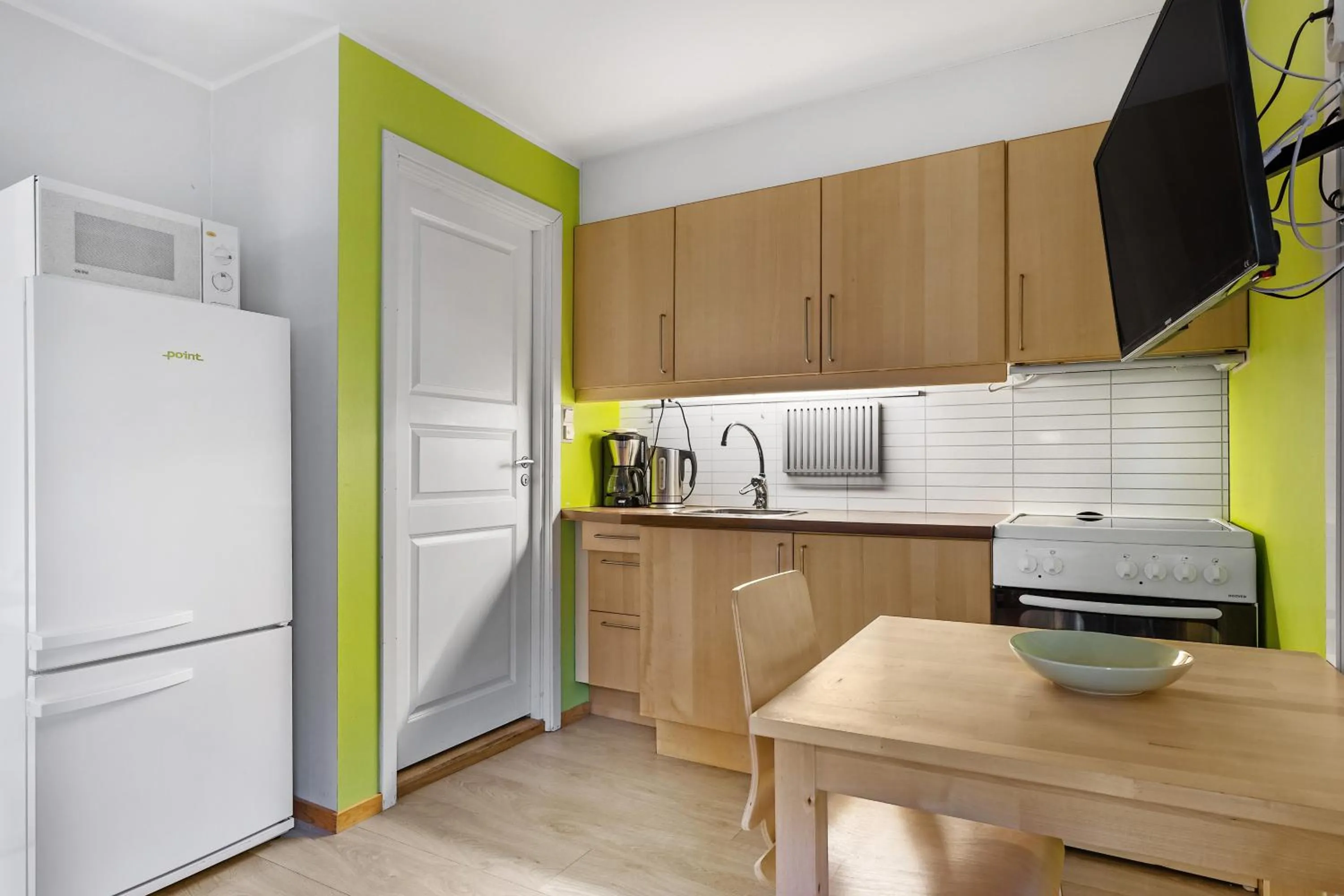 Kitchen or kitchenette in Master Apartment Hotel