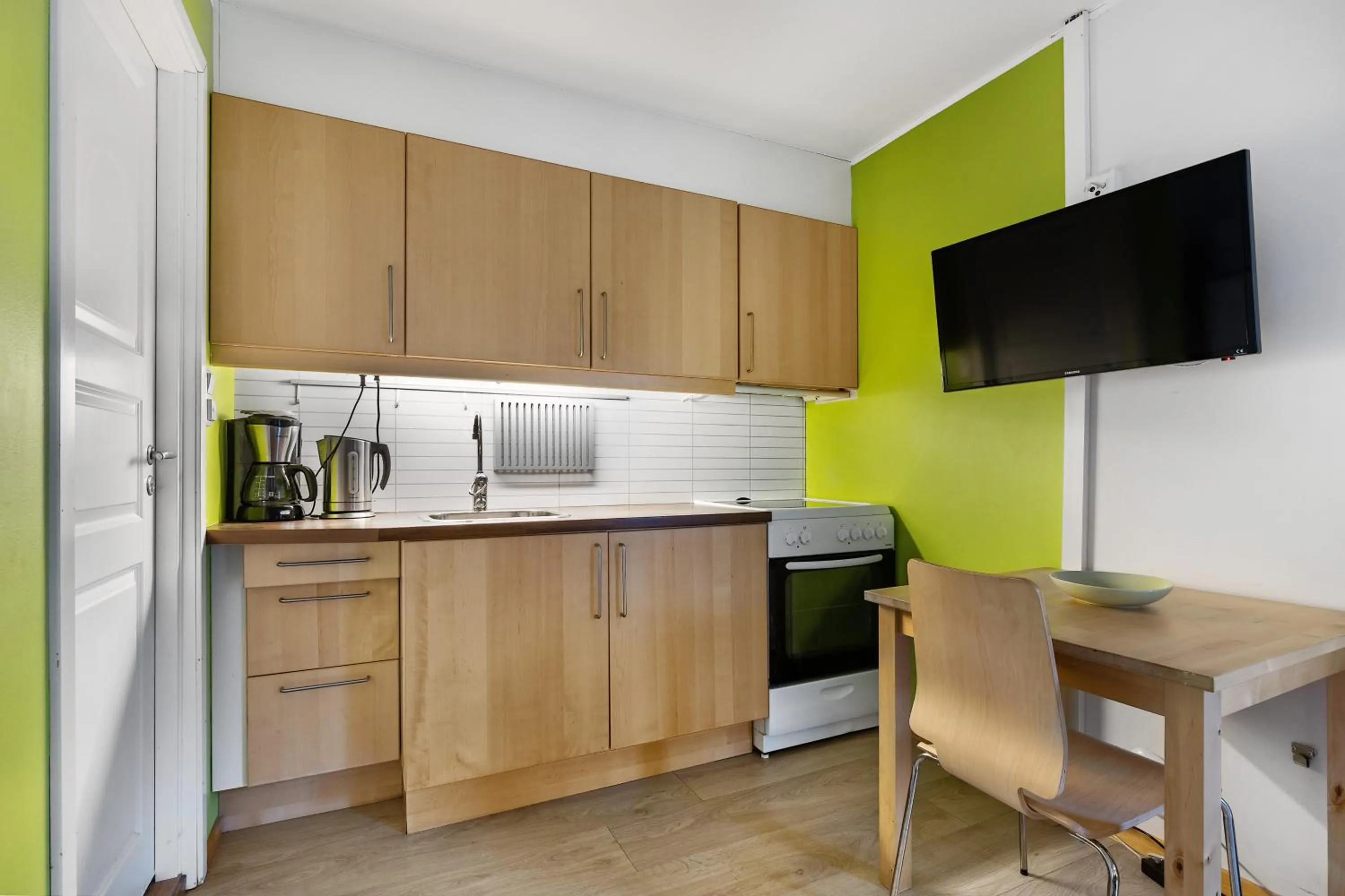 Kitchen or kitchenette in Master Apartment Hotel