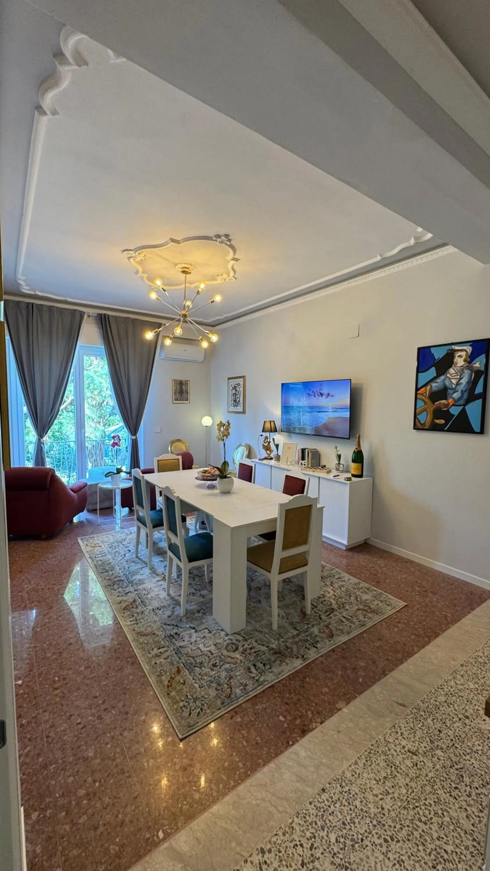 Living room in AC GOLD B&B Boutique Rooms & Suite