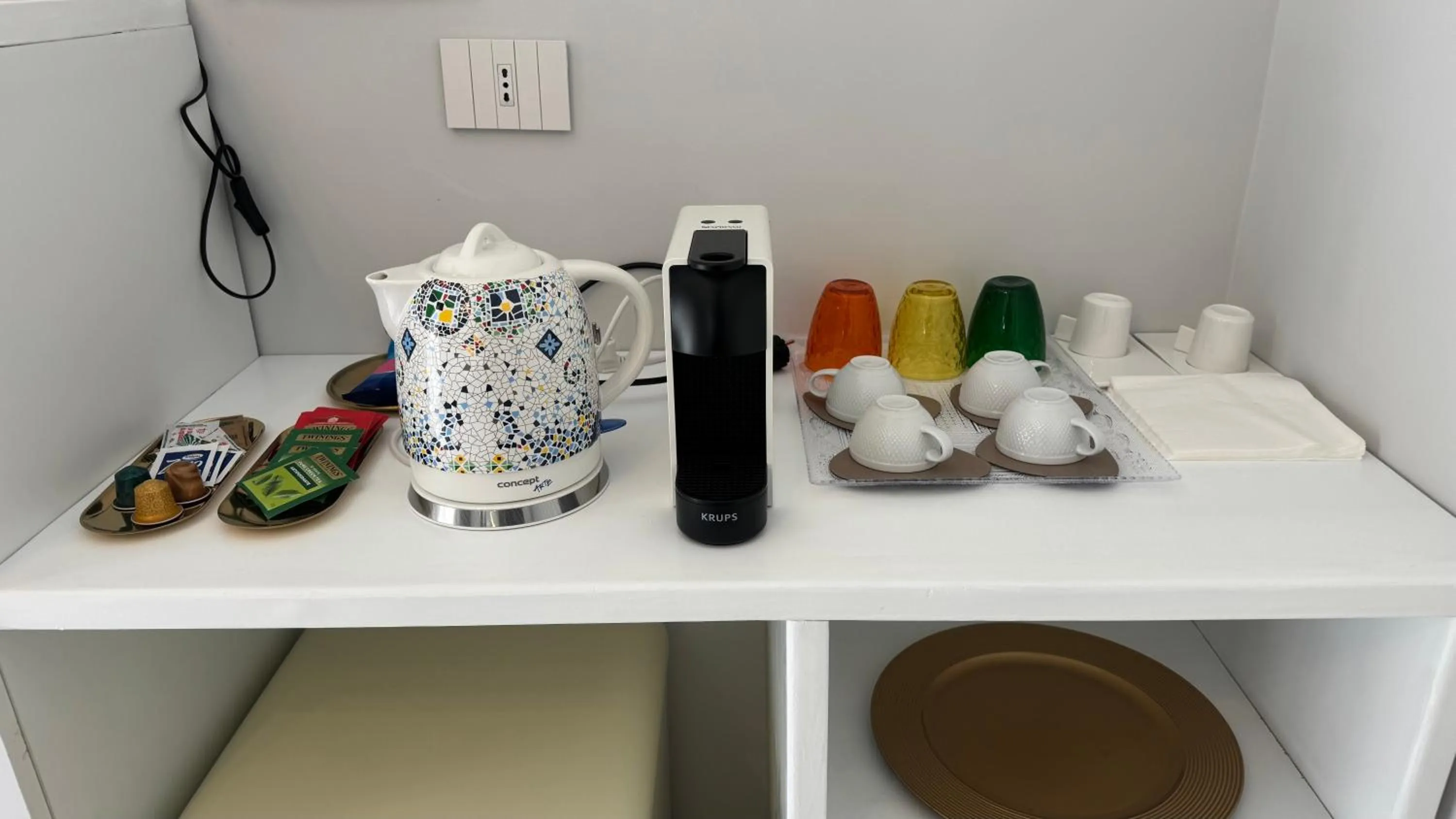 Kitchen or kitchenette in AC GOLD B&B Boutique Rooms & Suite