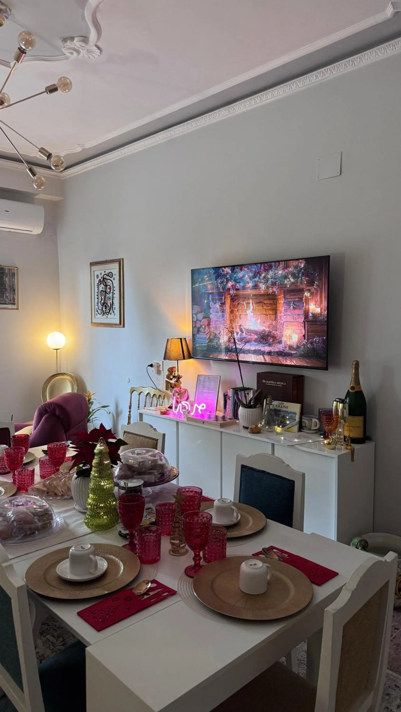 Living room in AC GOLD B&B Boutique Rooms & Suite