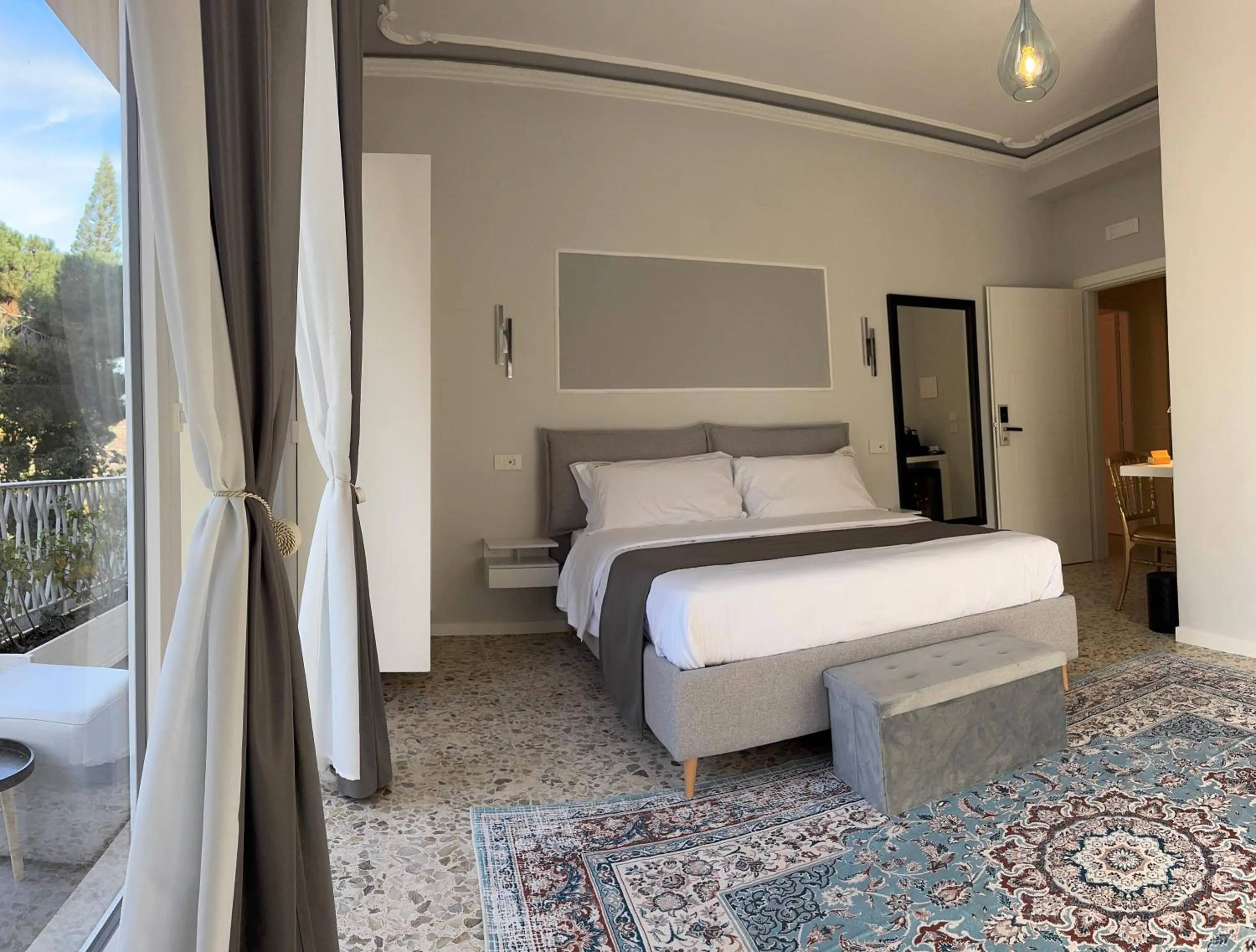 Bed in AC GOLD B&B Boutique Rooms & Suite