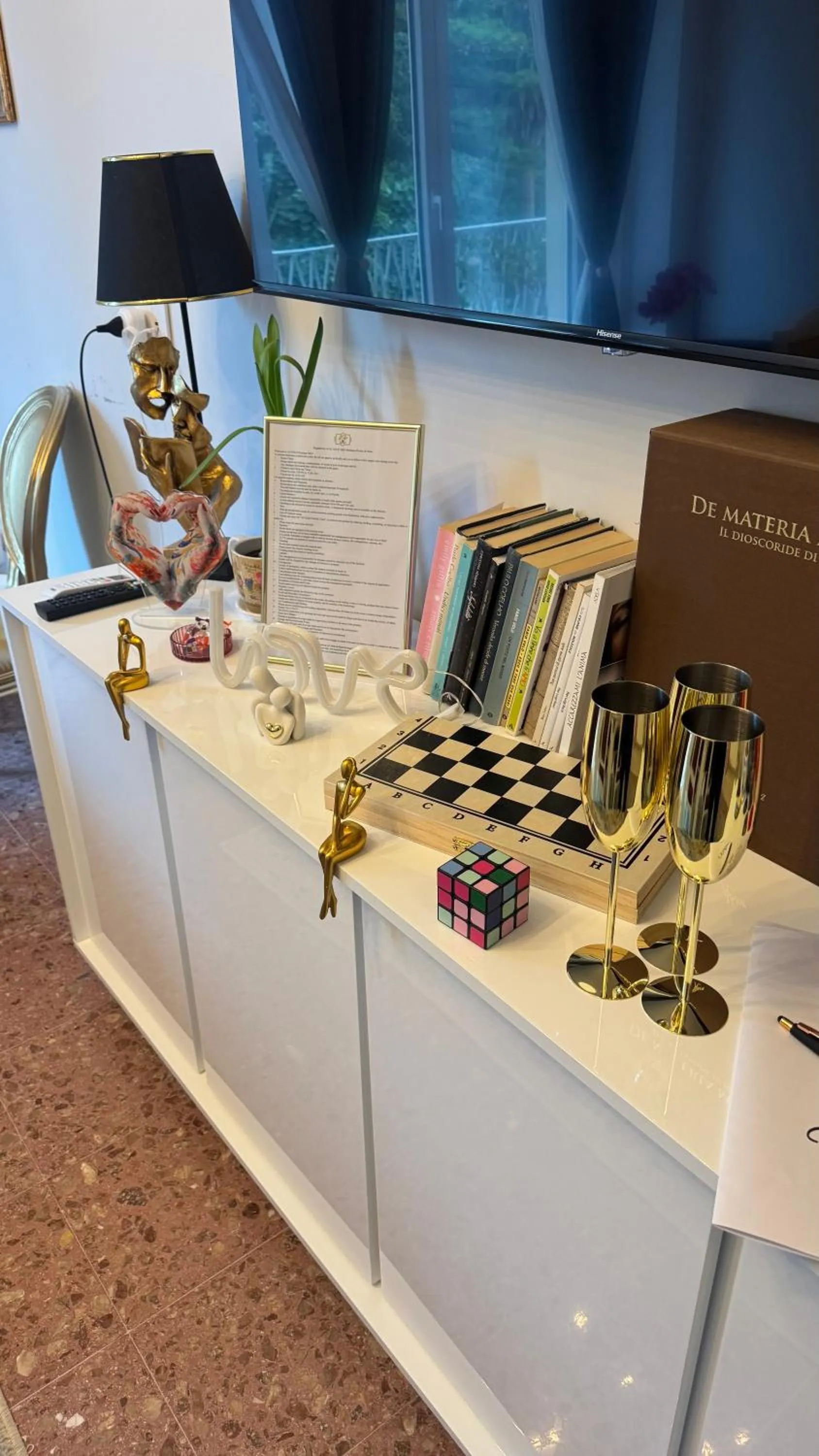 Living room in AC GOLD B&B Boutique Rooms & Suite