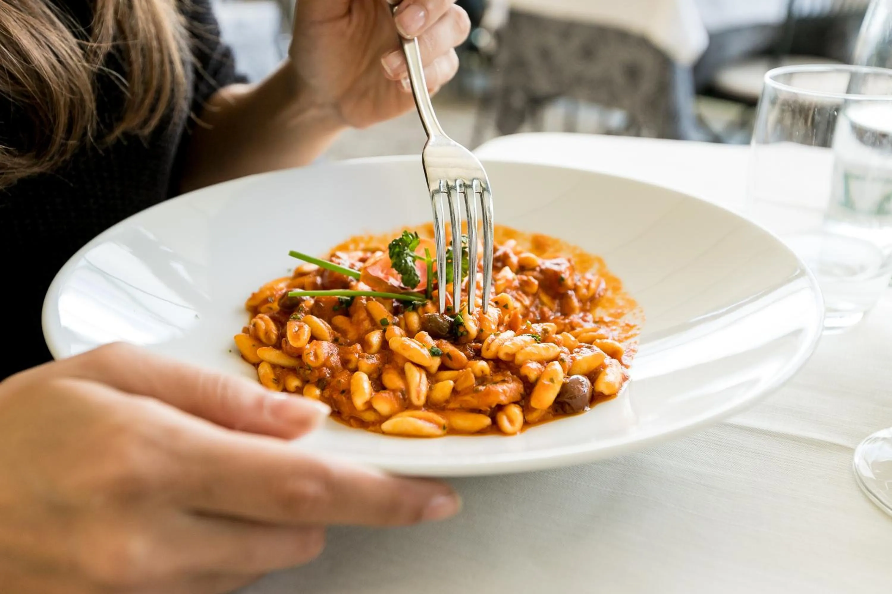 Food close-up in Belvedere