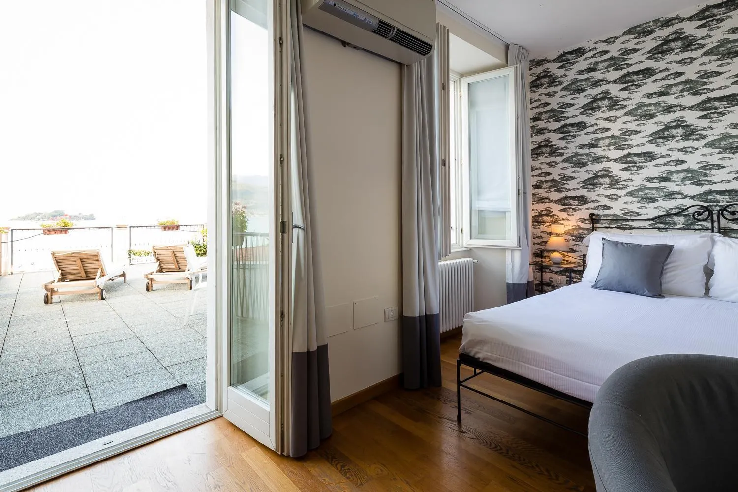 Balcony/Terrace, Bed in Belvedere