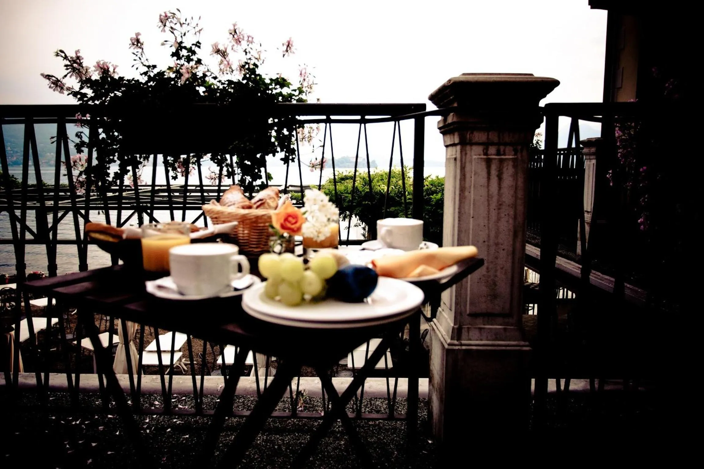 American breakfast in Belvedere