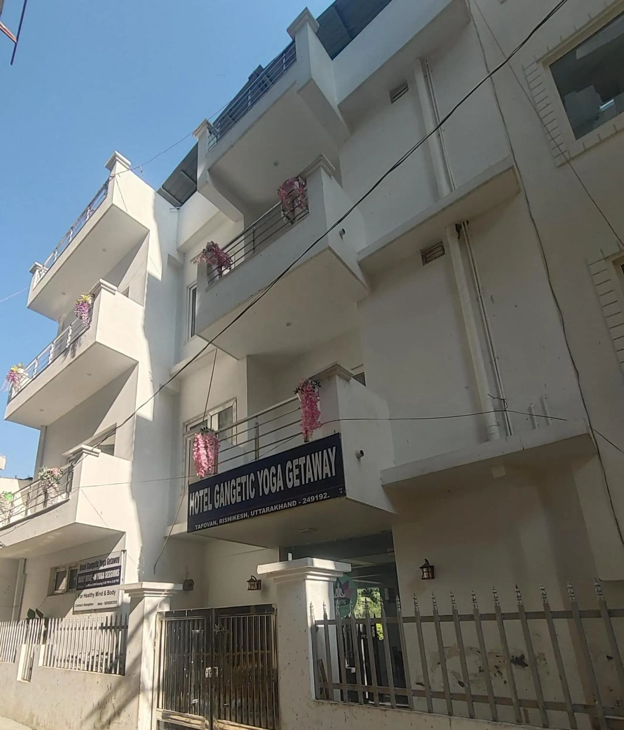 Property building in Hotel Gangetic Yoga Getaway
