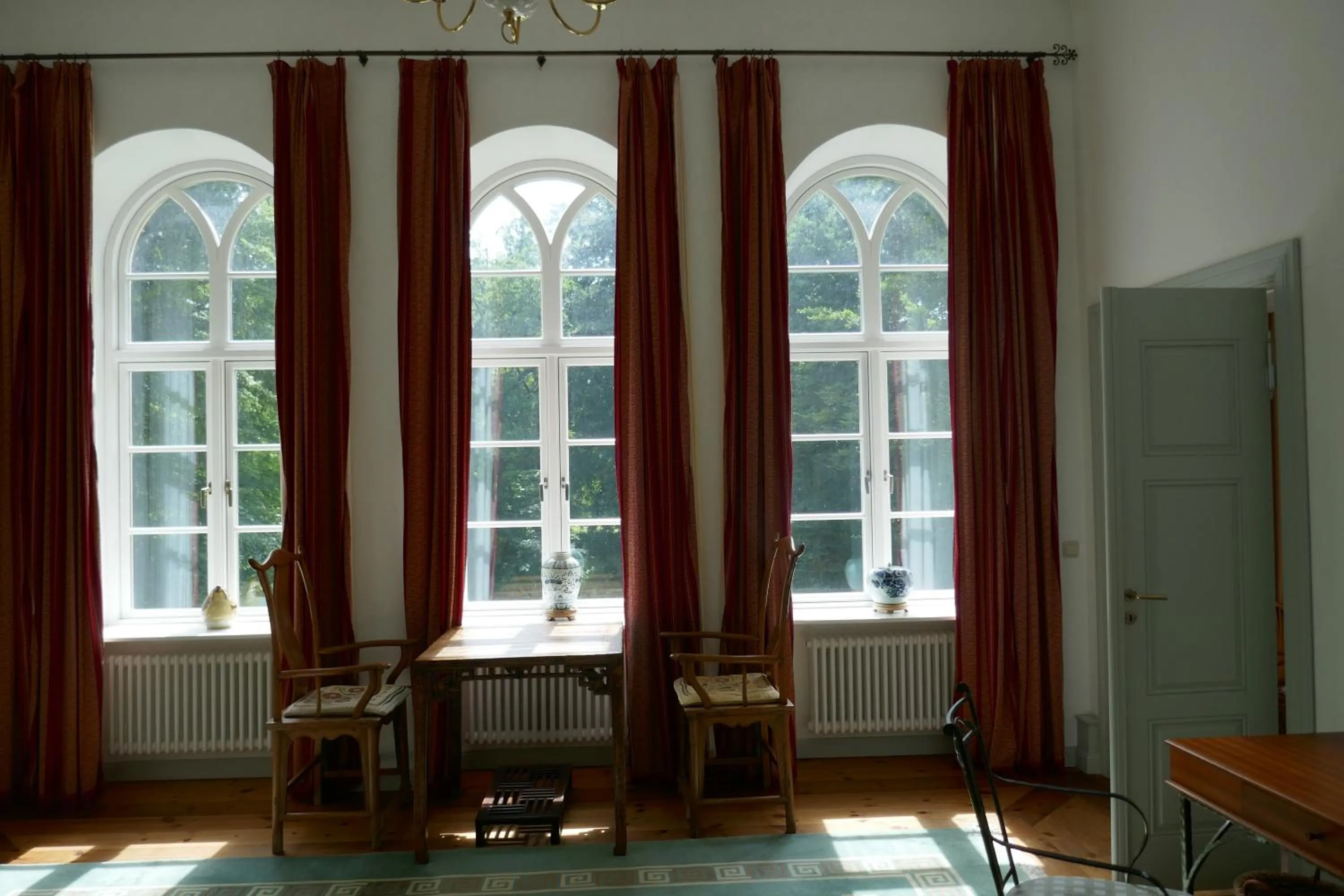 Living room in Landhaus Schloss Kölzow