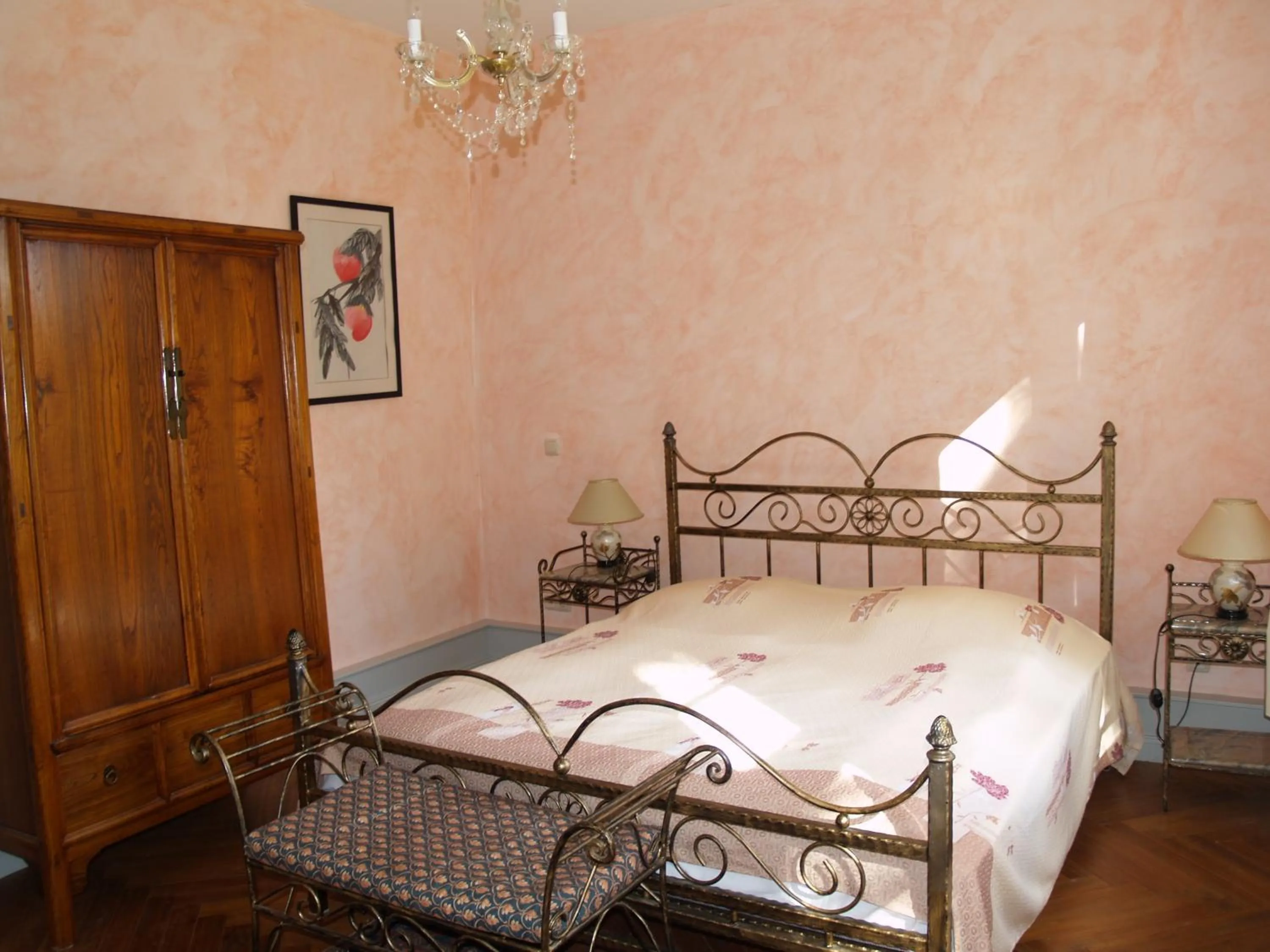 Bed in Landhaus Schloss Kölzow