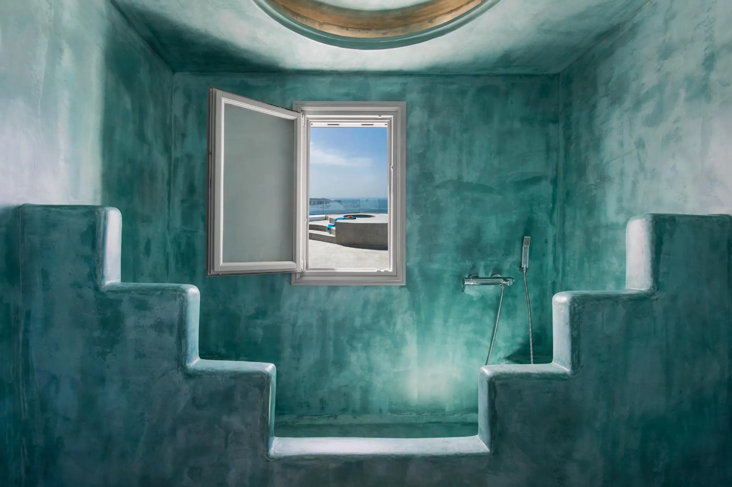 Bathroom in Villa Irini Fira - Adults Only