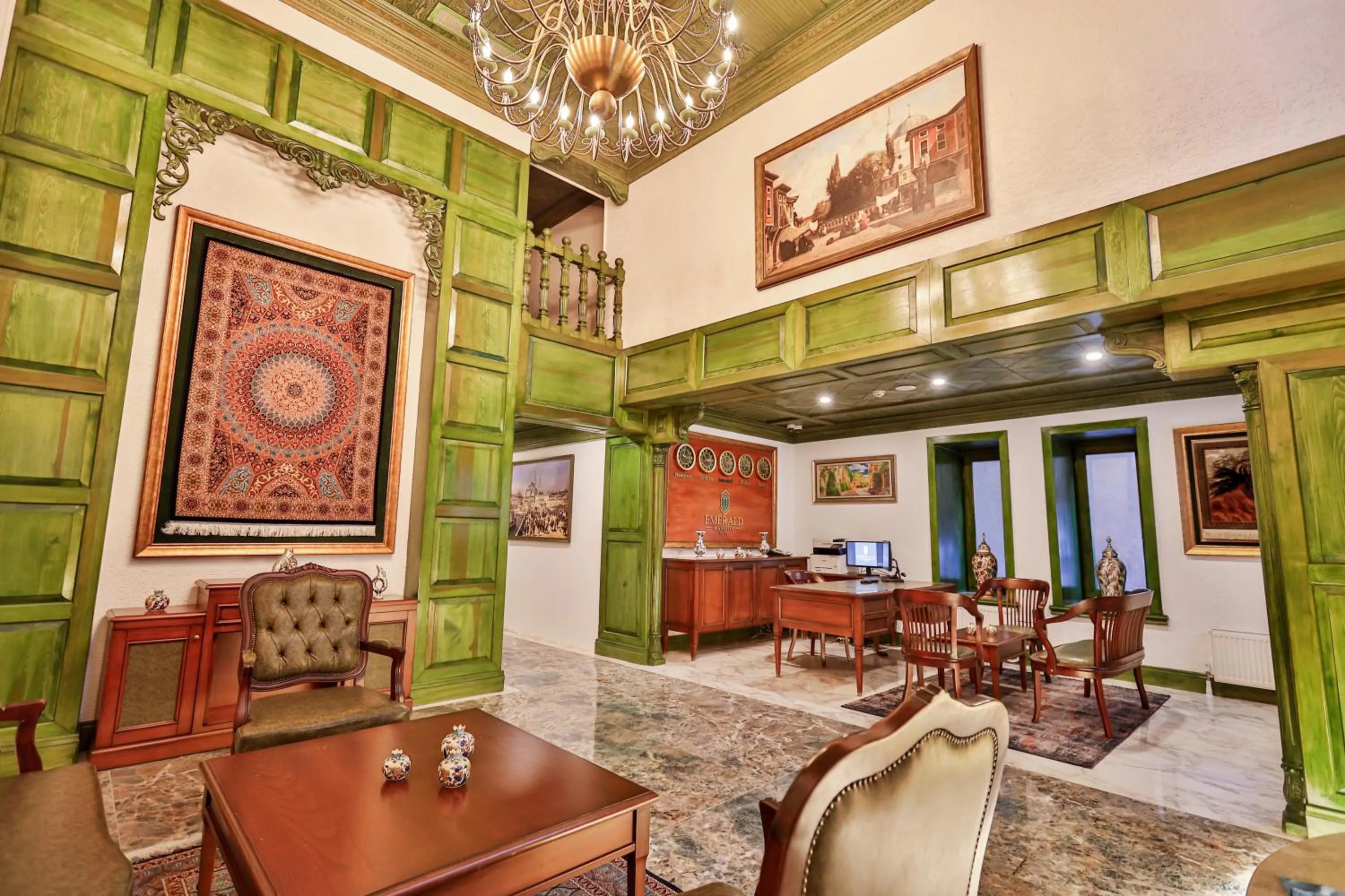 Lobby or reception in Emerald Mansion Hotel