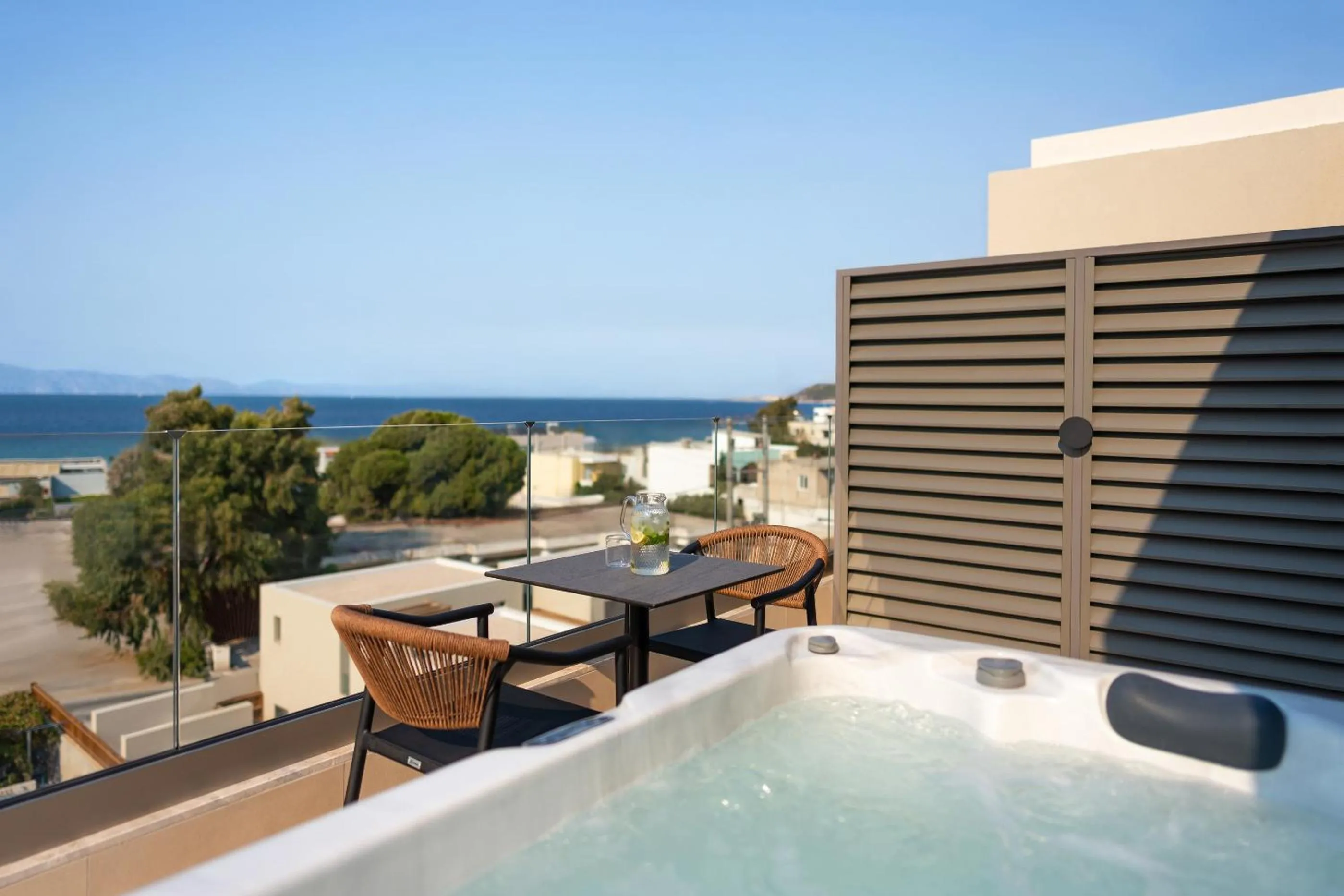 Patio in Alizo Comfort Chic Stay Rhodes - Adults Only