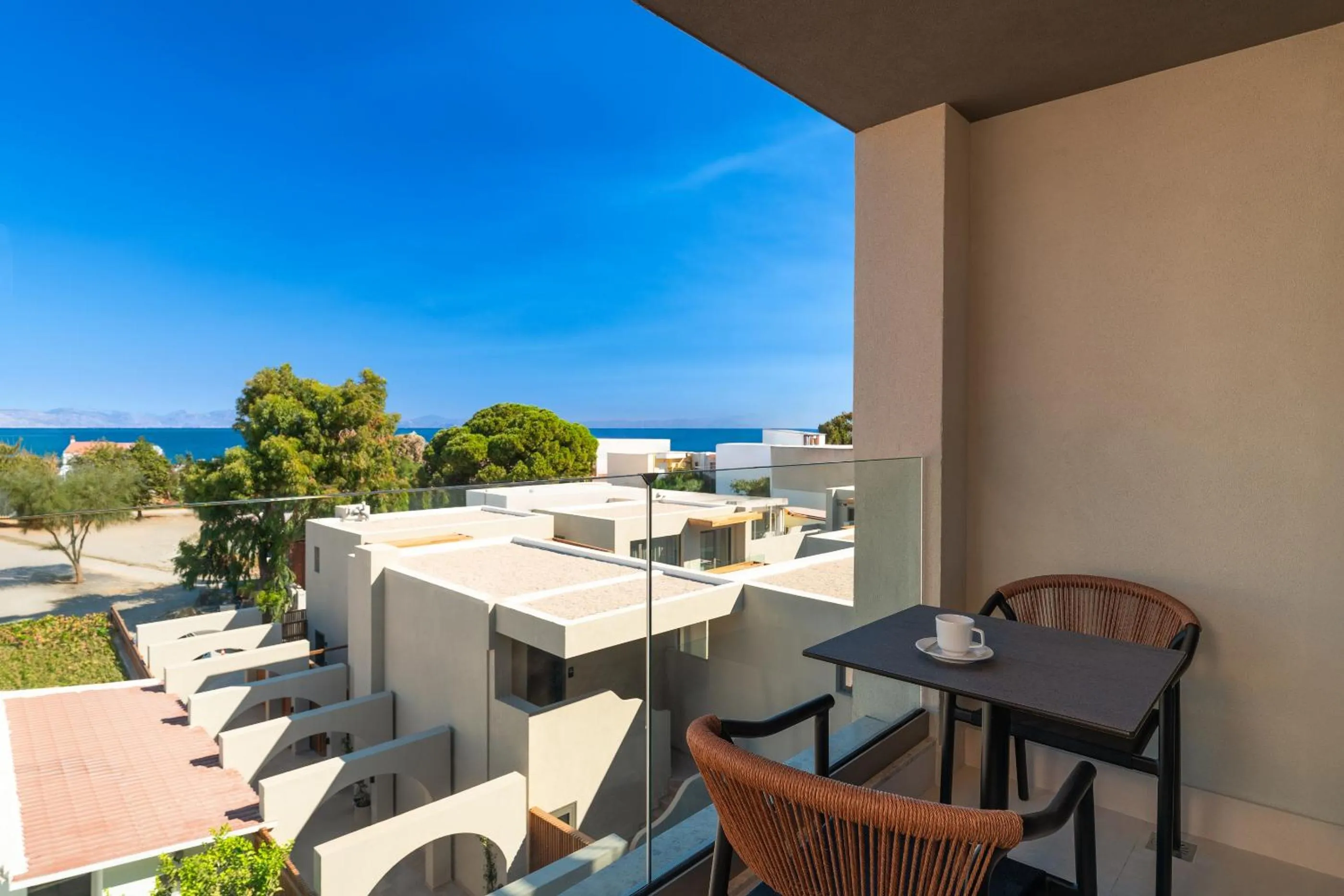 Balcony/Terrace in Alizo Comfort Chic Stay Rhodes - Adults Only