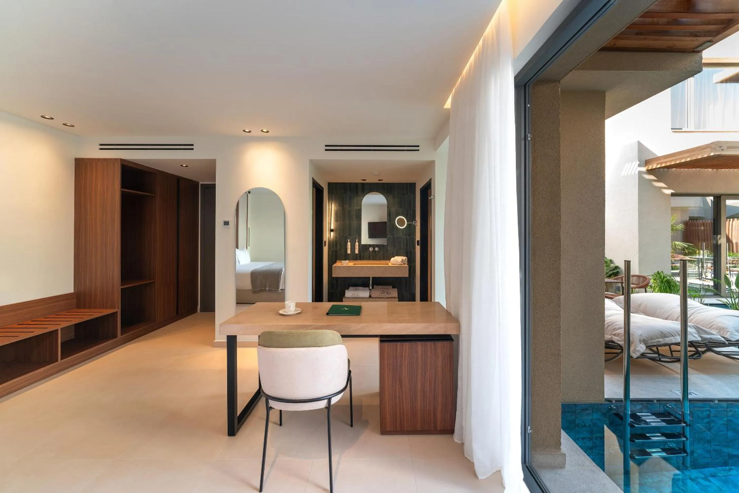 Bathroom in Alizo Comfort Chic Stay Rhodes - Adults Only