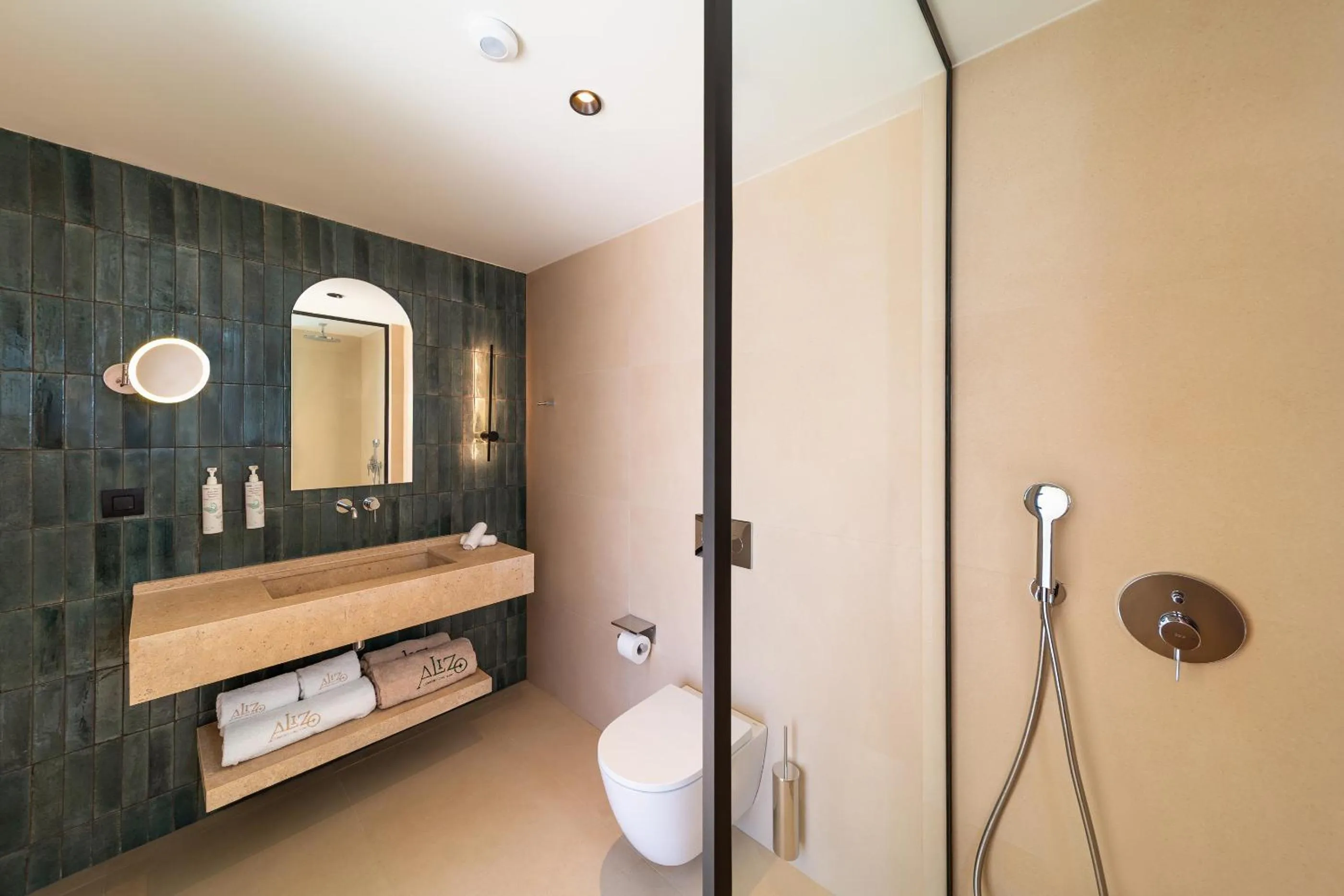 Shower in Alizo Comfort Chic Stay Rhodes - Adults Only